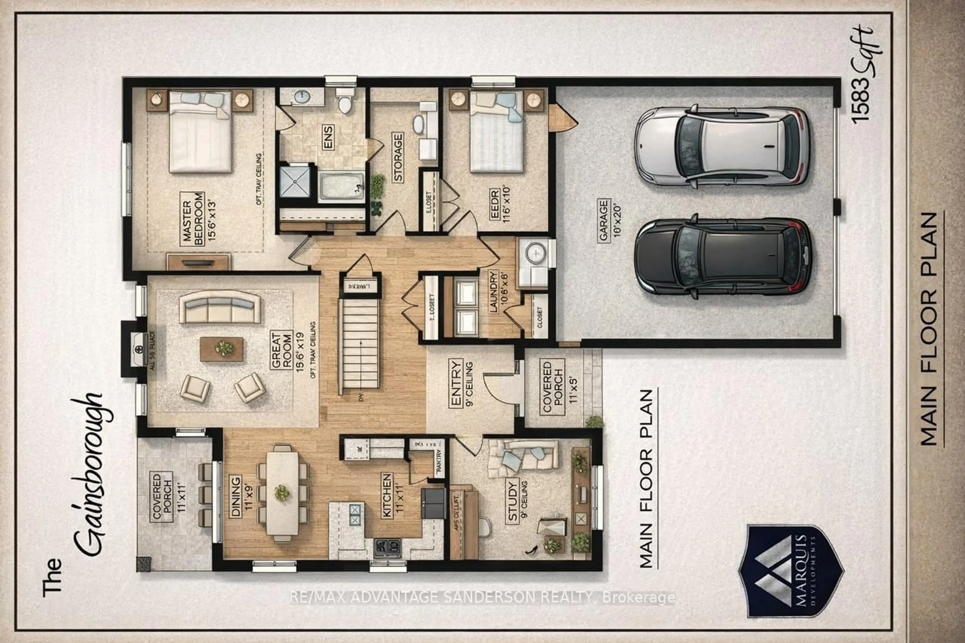 Floor plan for 160 Timberwalk Tr, Middlesex Centre Ontario N0M 2A0