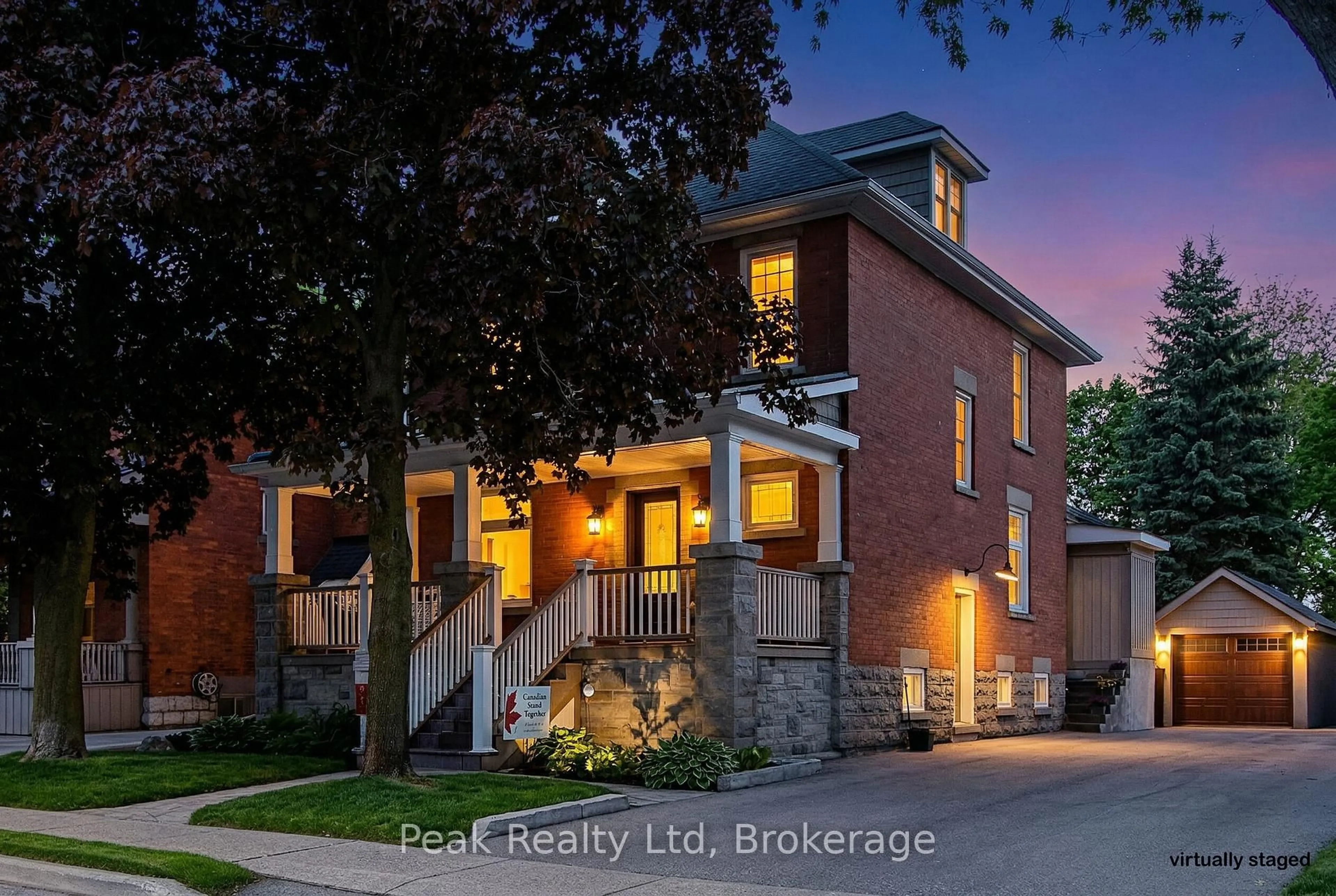 Home with brick exterior material, street for 212 Front St, Stratford Ontario N5A 4H7