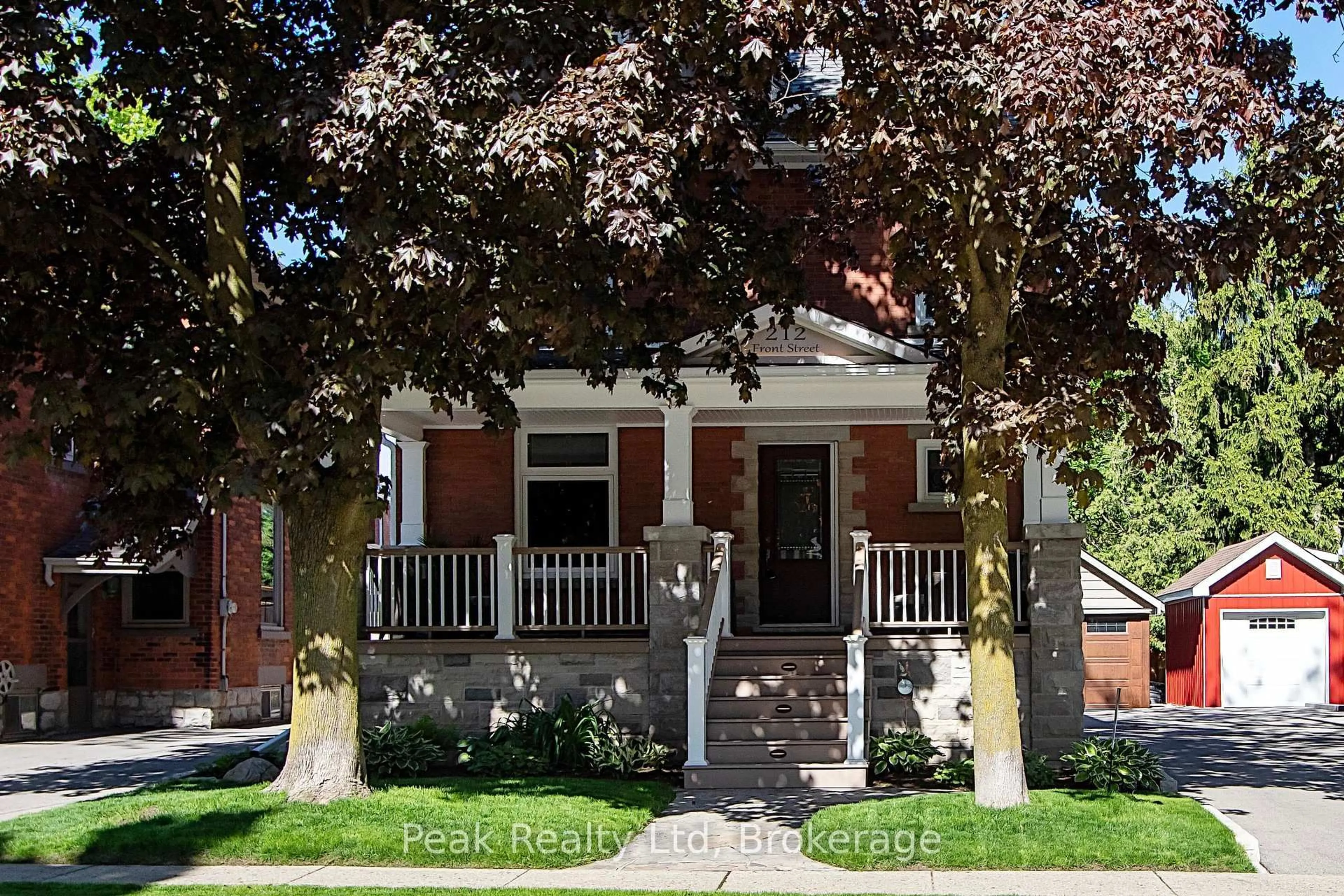 Home with brick exterior material, street for 212 Front St, Stratford Ontario N5A 4H7