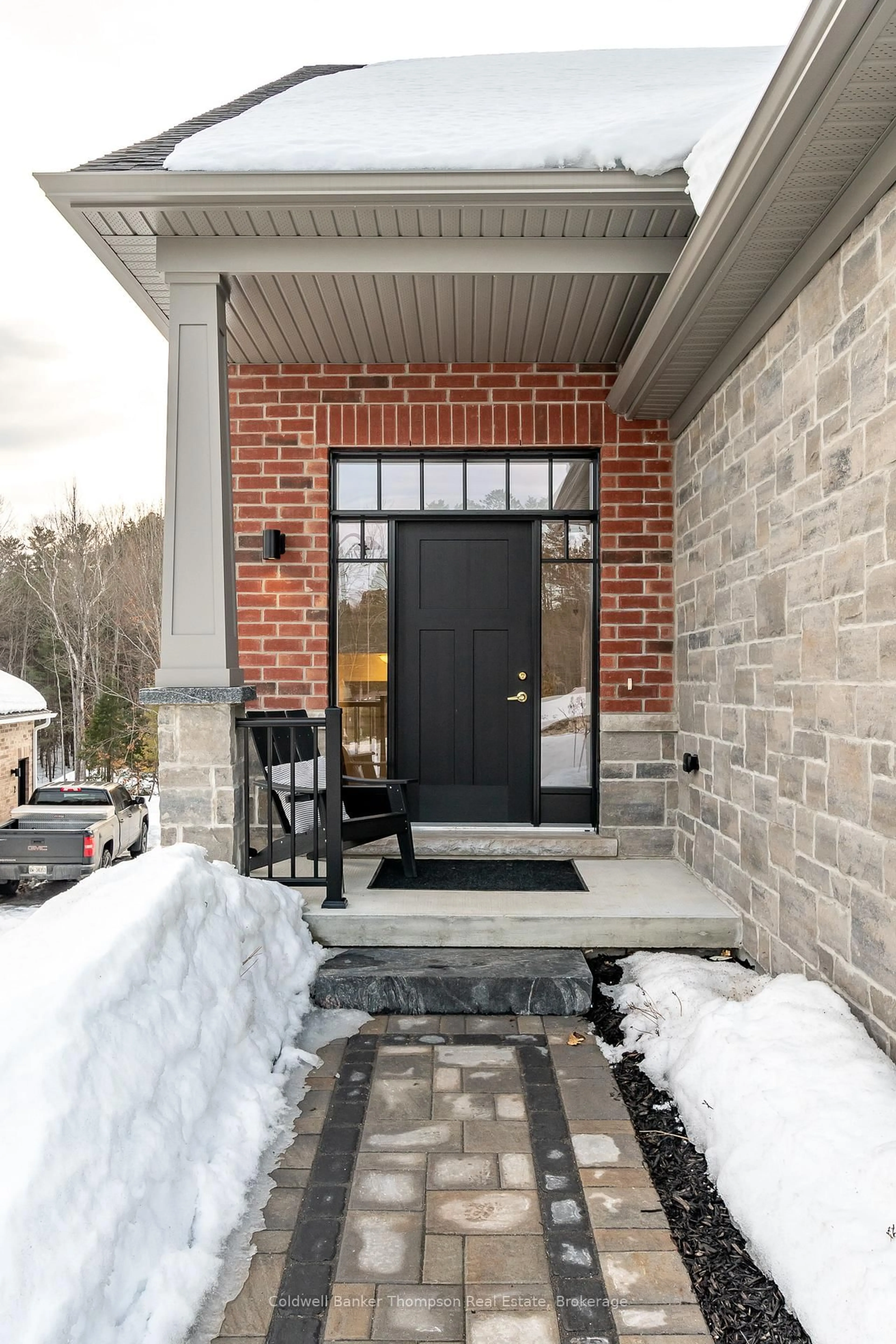 Home with brick exterior material, street for 14 Eaglecrest Ave, Huntsville Ontario P1H 0G5