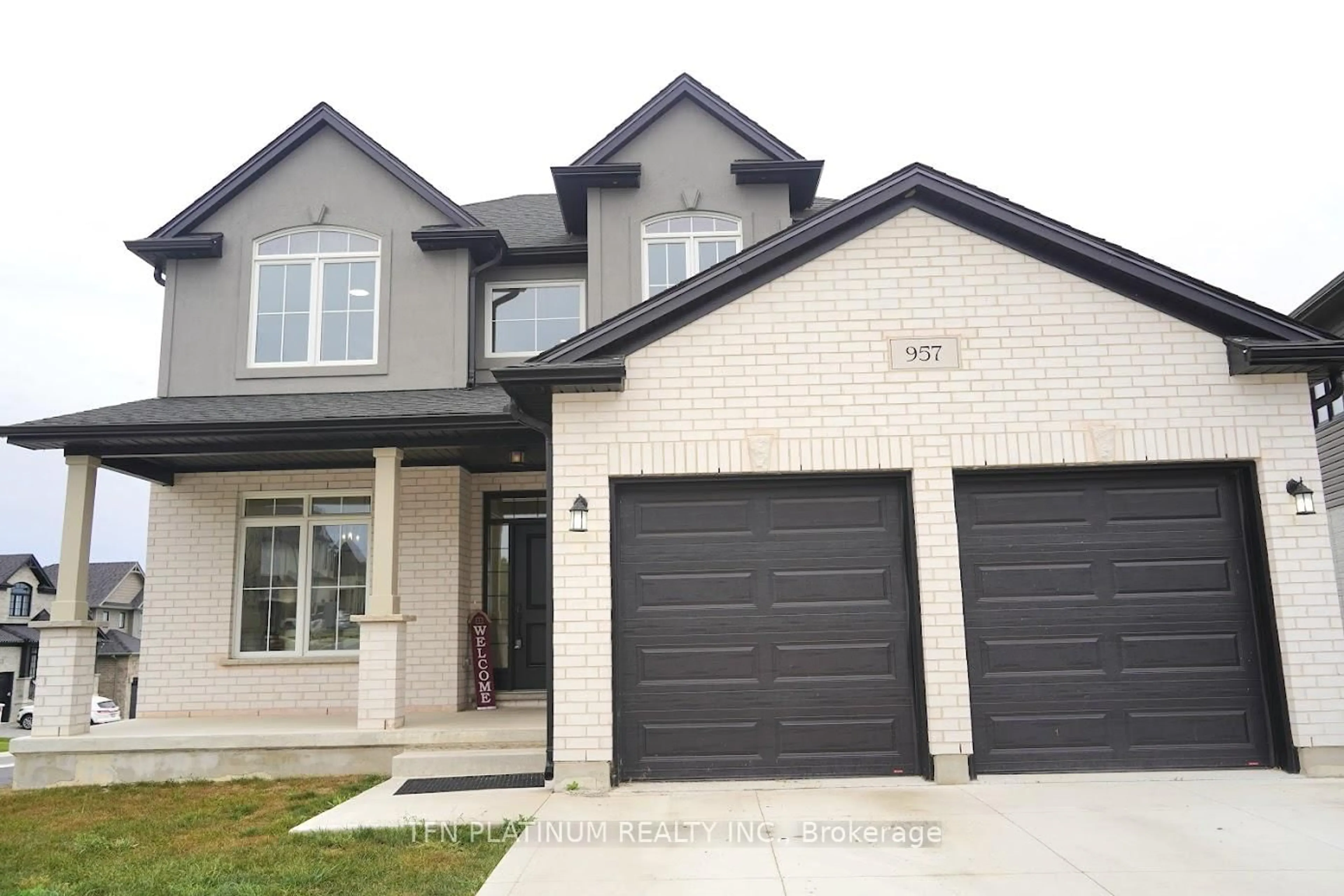 Home with brick exterior material, street for 957 Riverbend Rd, London South Ontario N6K 4P9