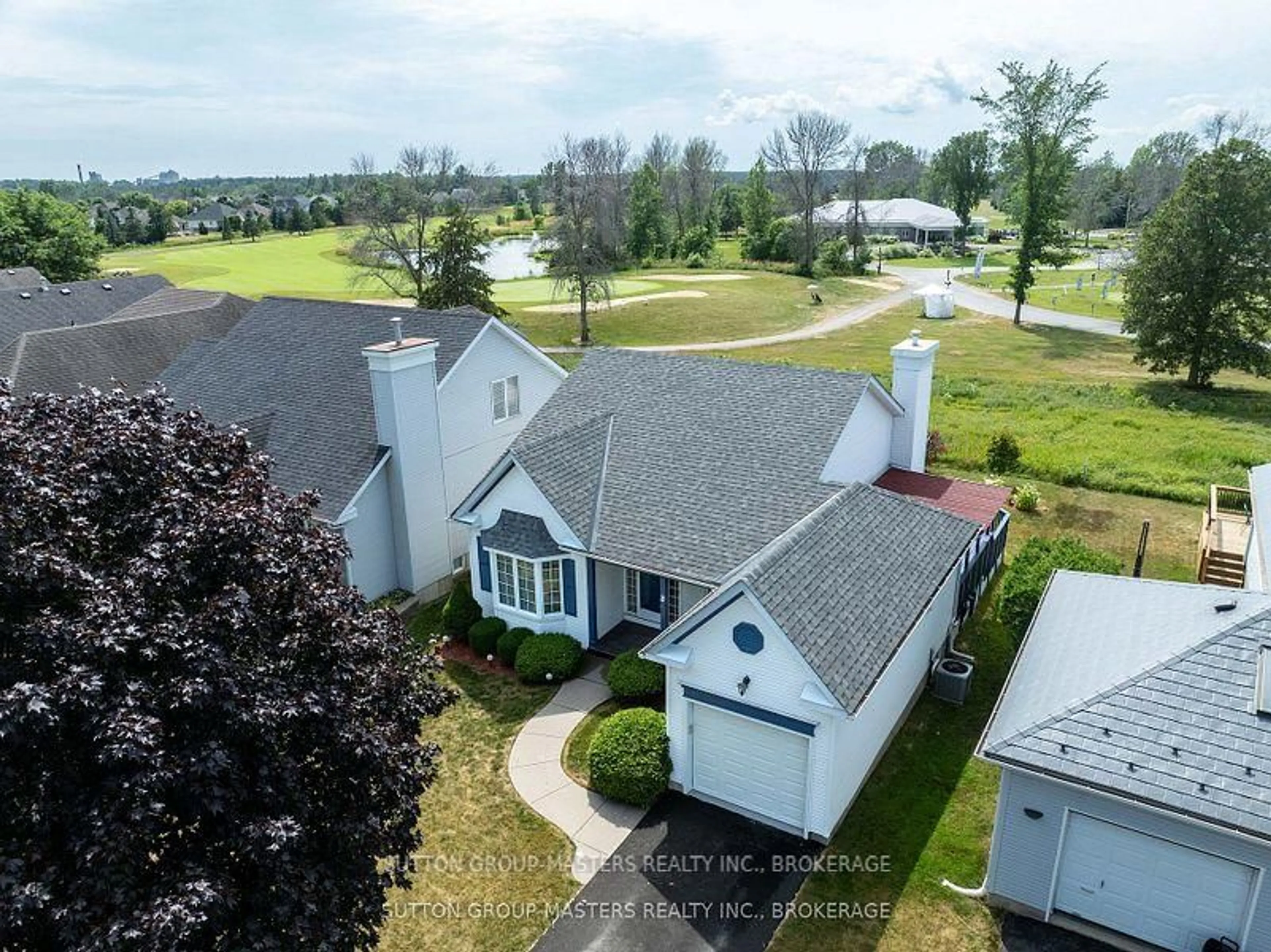 A pic from outside/outdoor area/front of a property/back of a property/a pic from drone, water/lake/river/ocean view for 3 Abbey Dawn Dr, Bath Ontario K0H 1G0