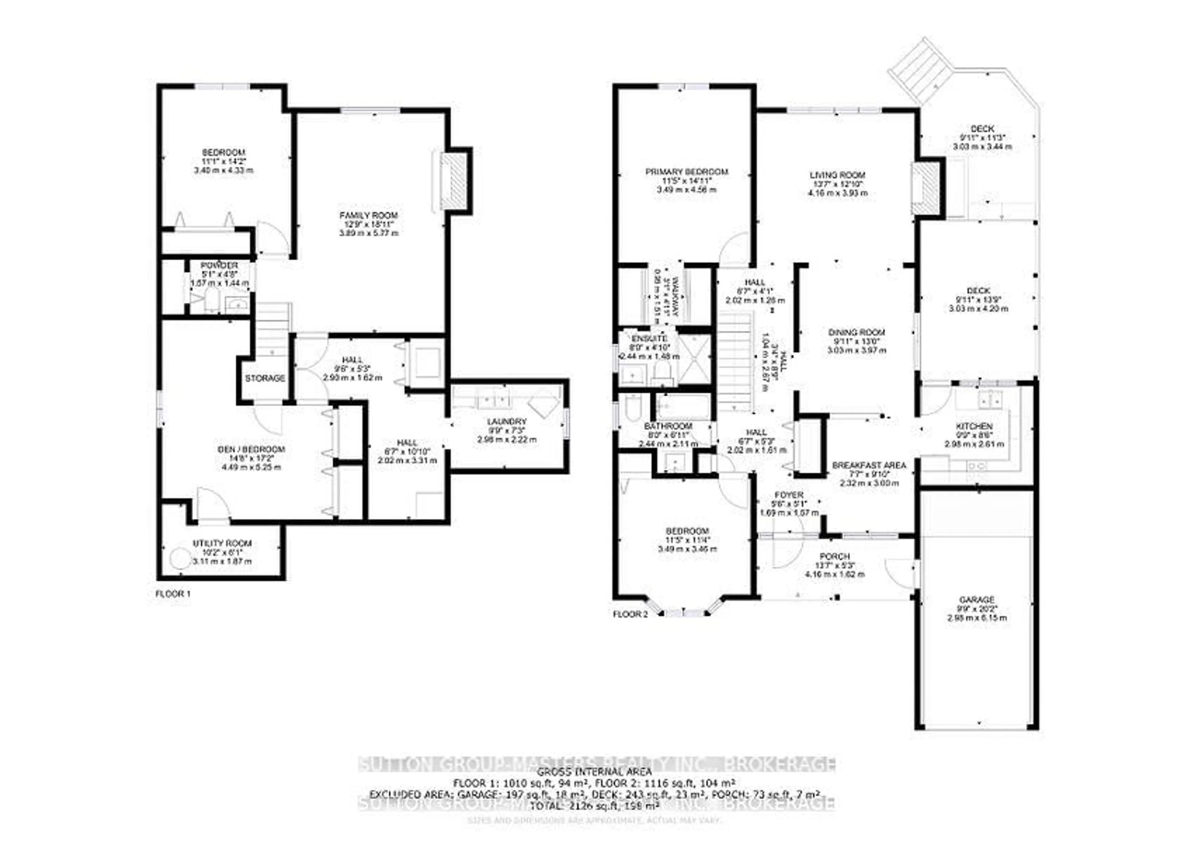 Floor plan for 3 Abbey Dawn Dr, Bath Ontario K0H 1G0
