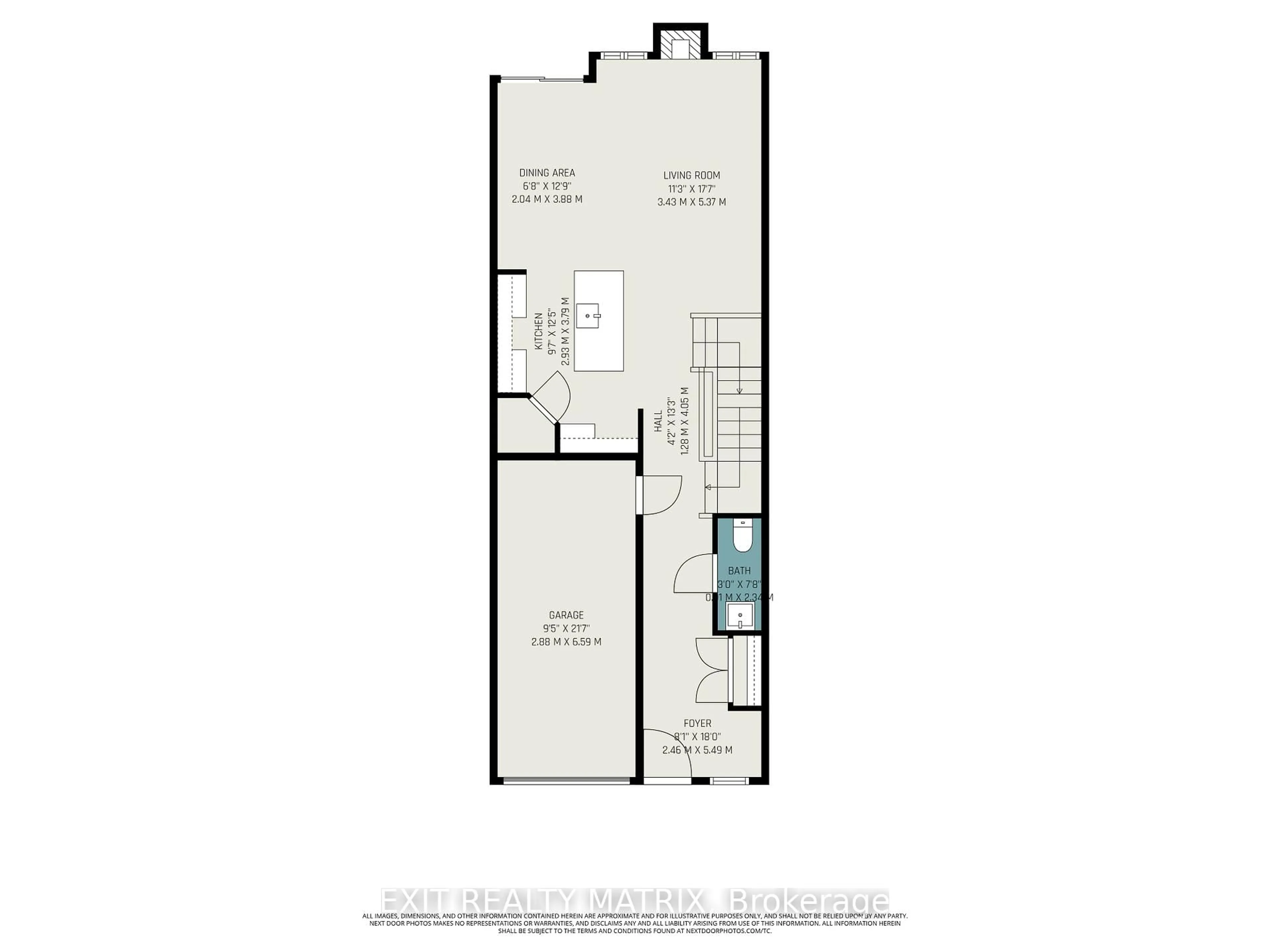 Floor plan for 943 Cologne St, Russell Ontario K0A 1W0