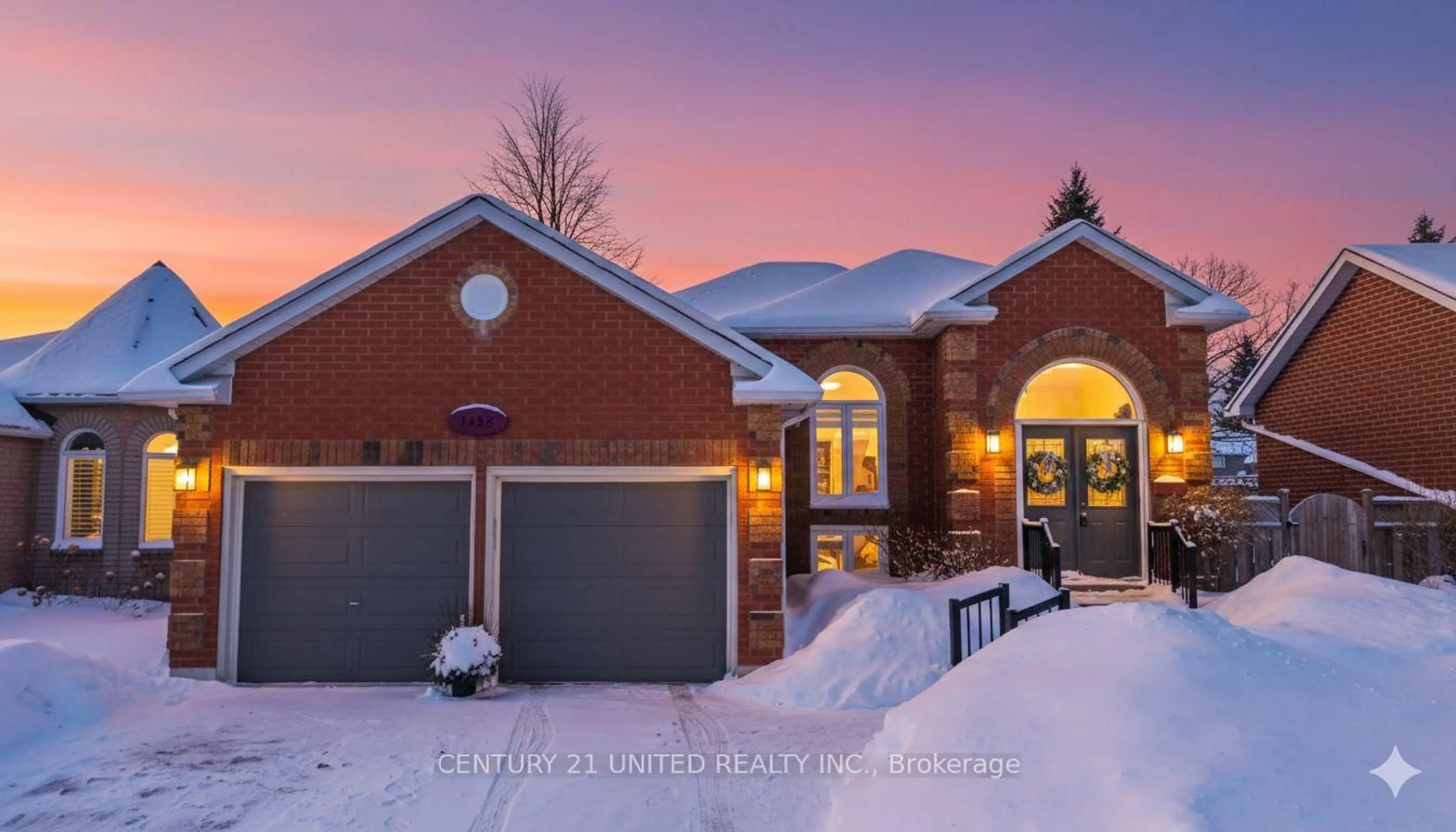 Home with brick exterior material, street for 1455 Glenforest Cres, Peterborough Ontario K9K 2J2