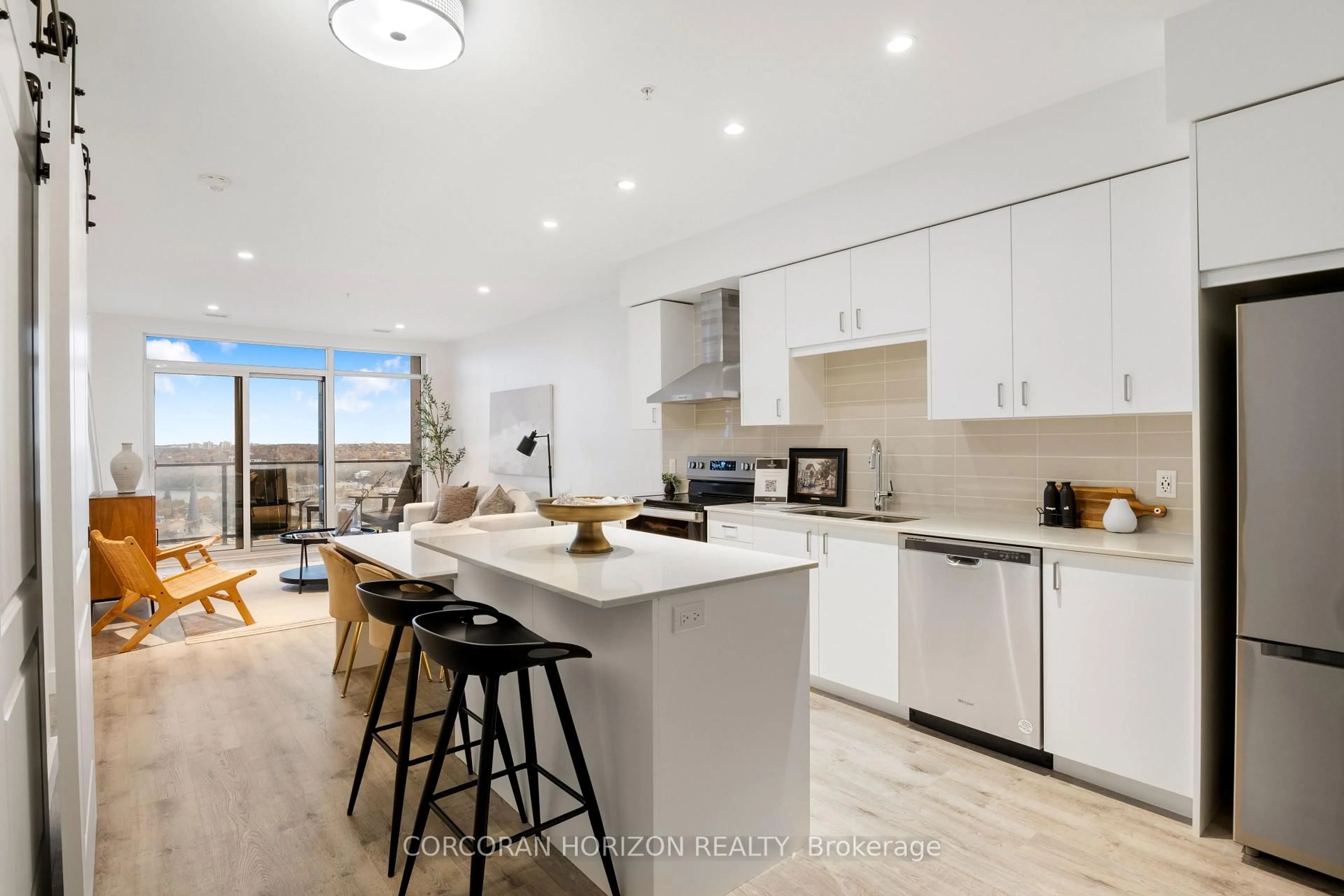 Open concept kitchen, unknown for 50 Grand Ave #1905, Cambridge Ontario N1S 0C2