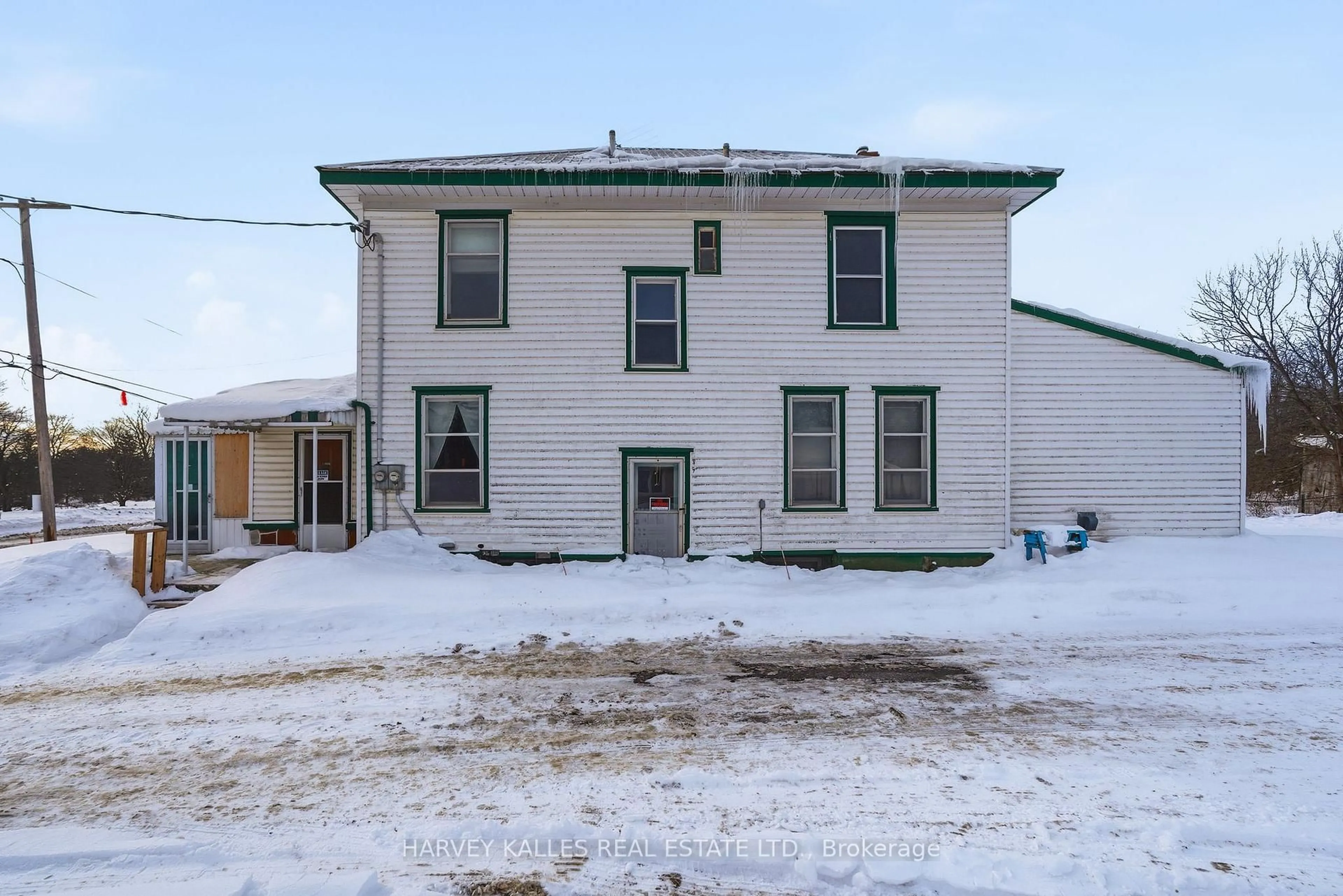 A pic from outside/outdoor area/front of a property/back of a property/a pic from drone, building for 483 Highway Highway #49, Prince Edward County Ontario K0K 2T0