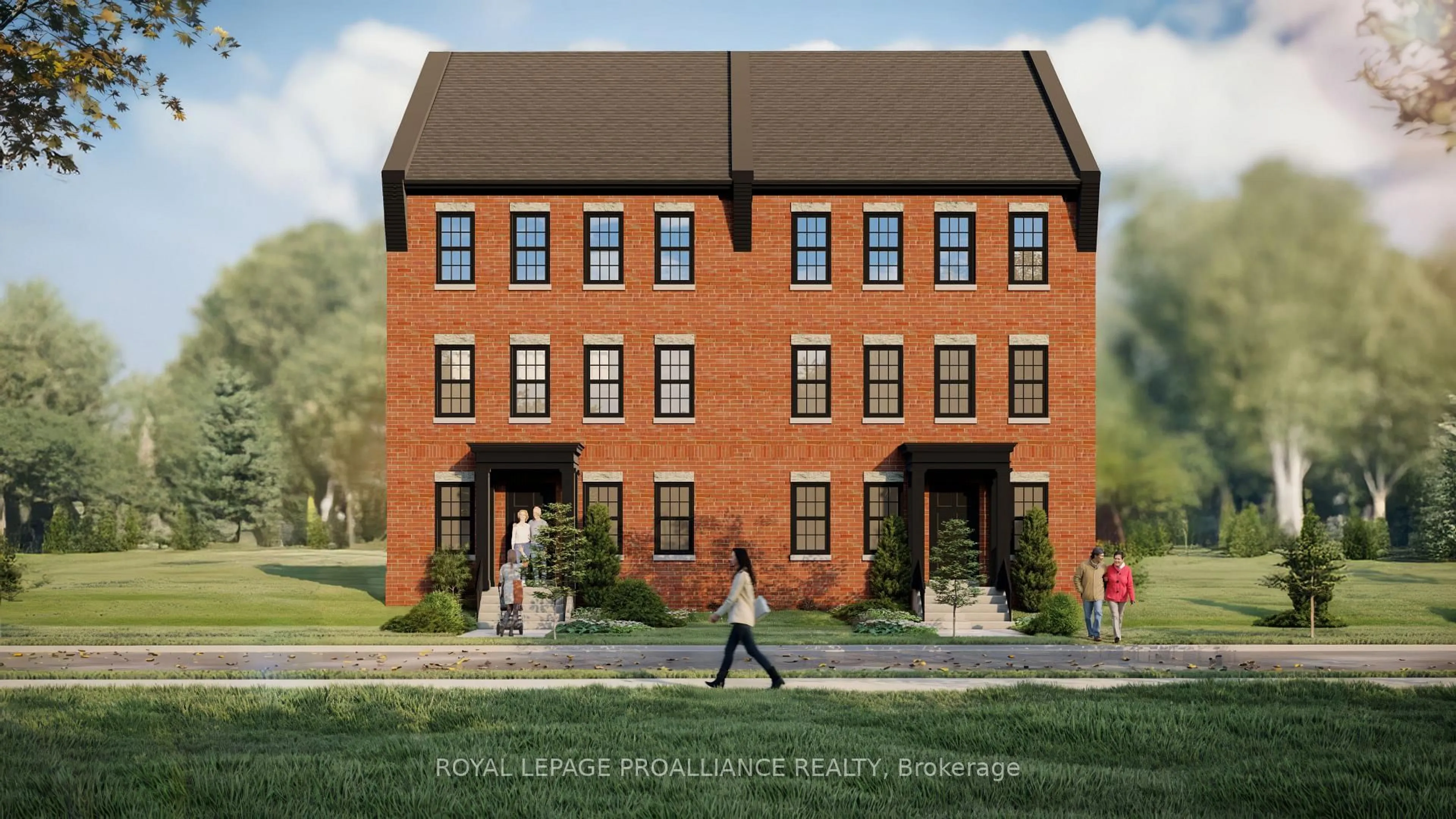 Home with brick exterior material, building for Lot 37 Ernest Allen Blvd, Cobourg Ontario K9A 2C8