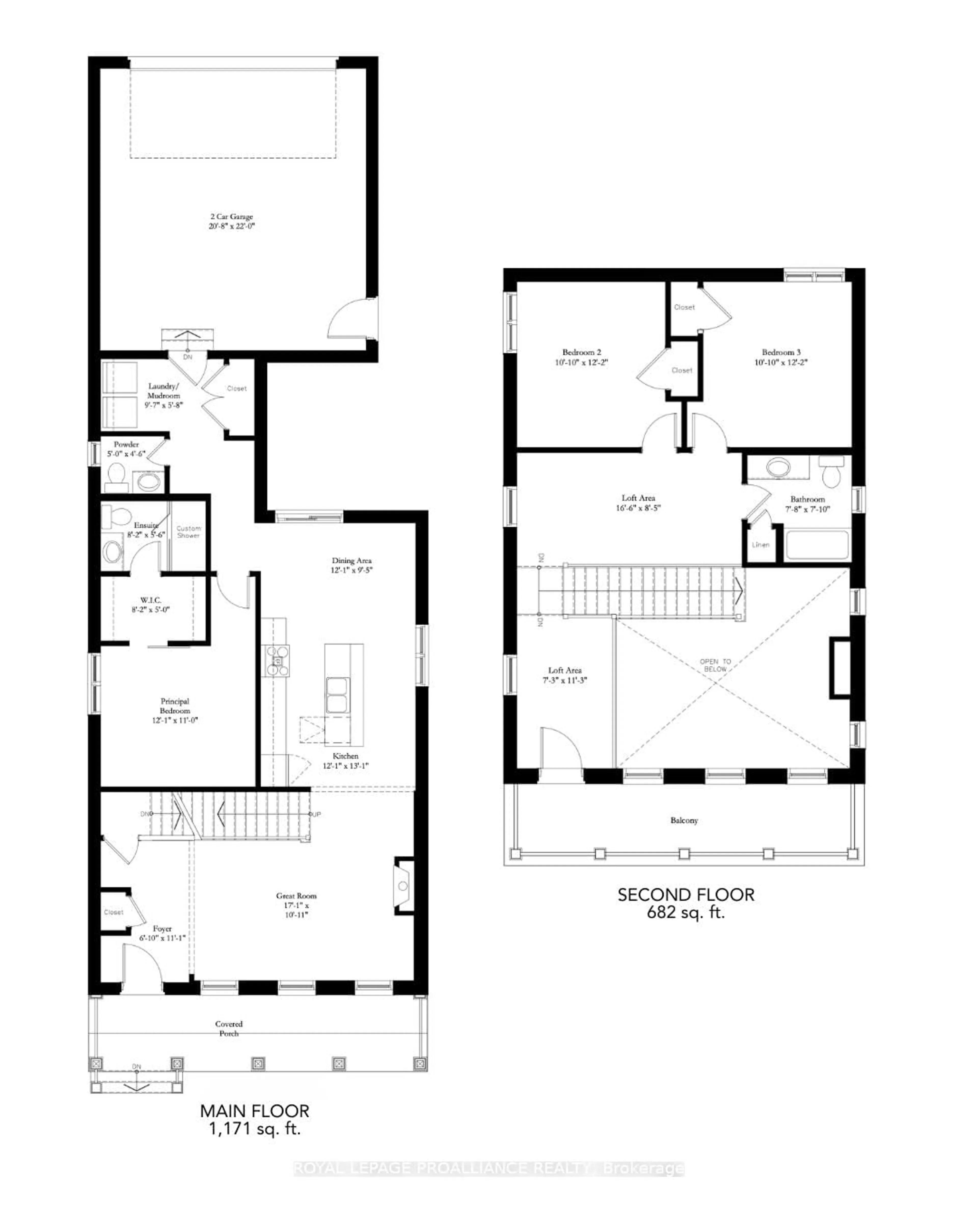 Floor plan for Part 2 Charles Wilson Pkwy, Cobourg Ontario K9A 0L2