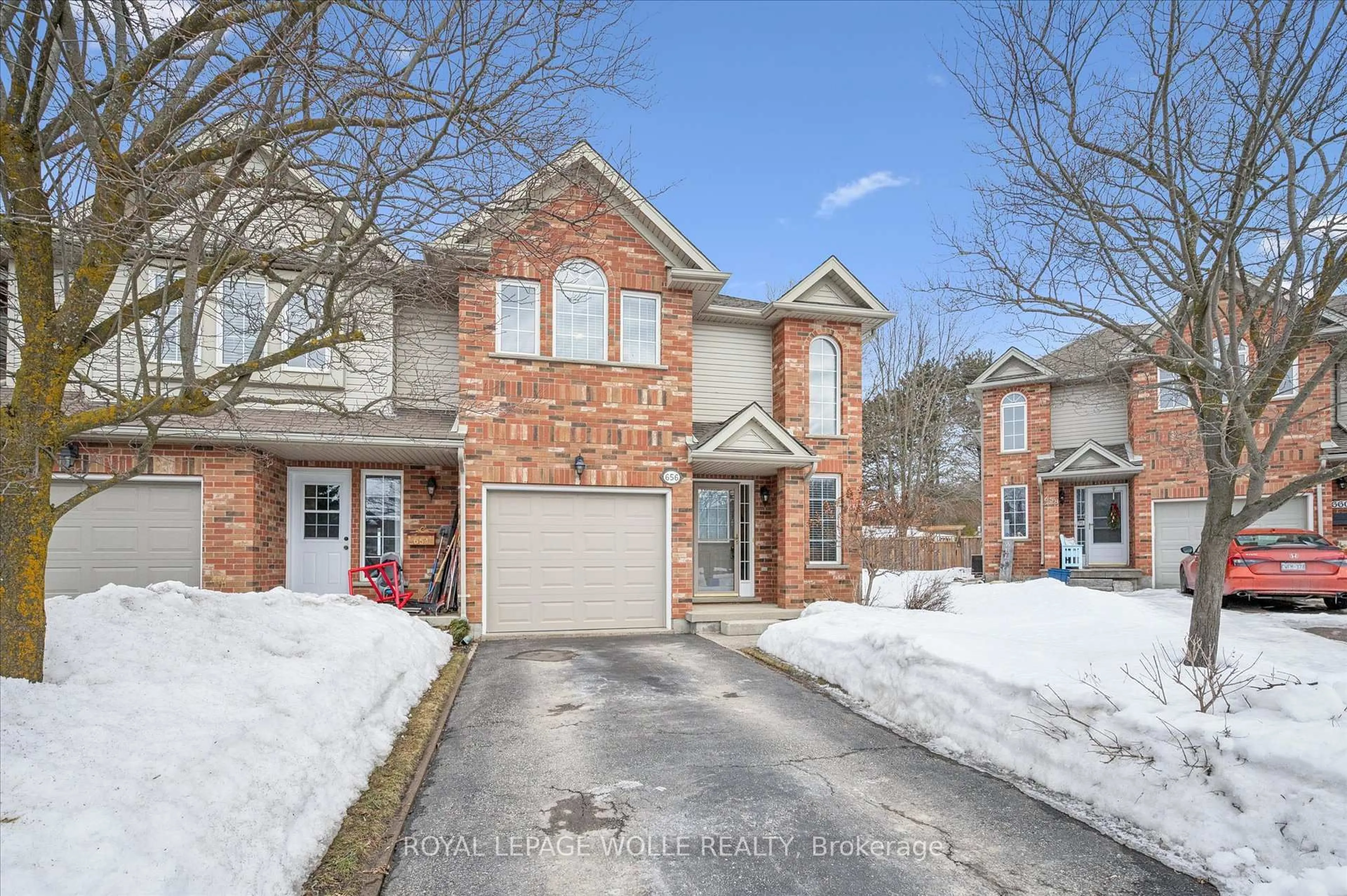Home with brick exterior material, street for 656 Inglis Falls Pl, Waterloo Ontario N2V 2L4