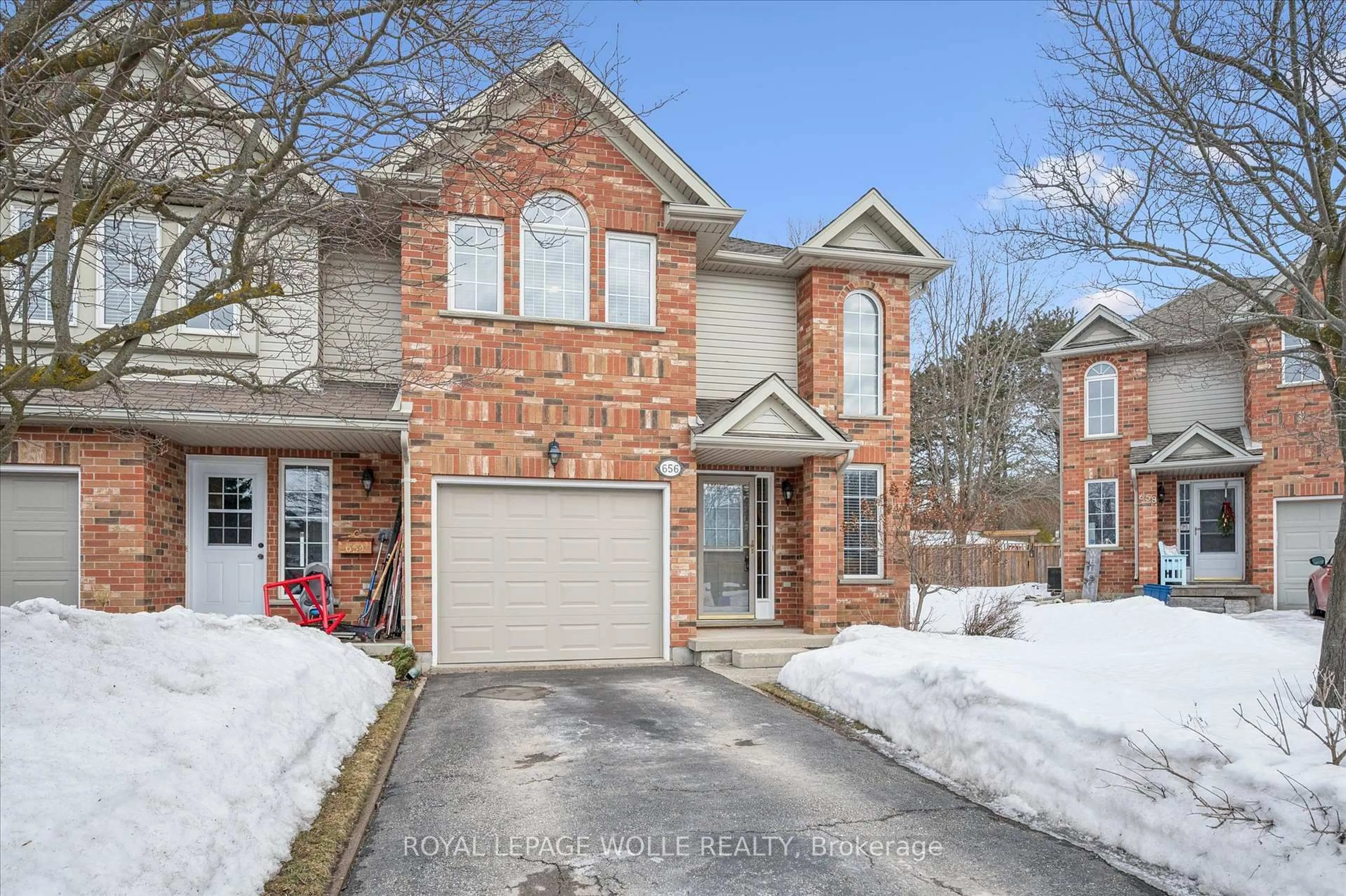 Home with brick exterior material, street for 656 Inglis Falls Pl, Waterloo Ontario N2V 2L4