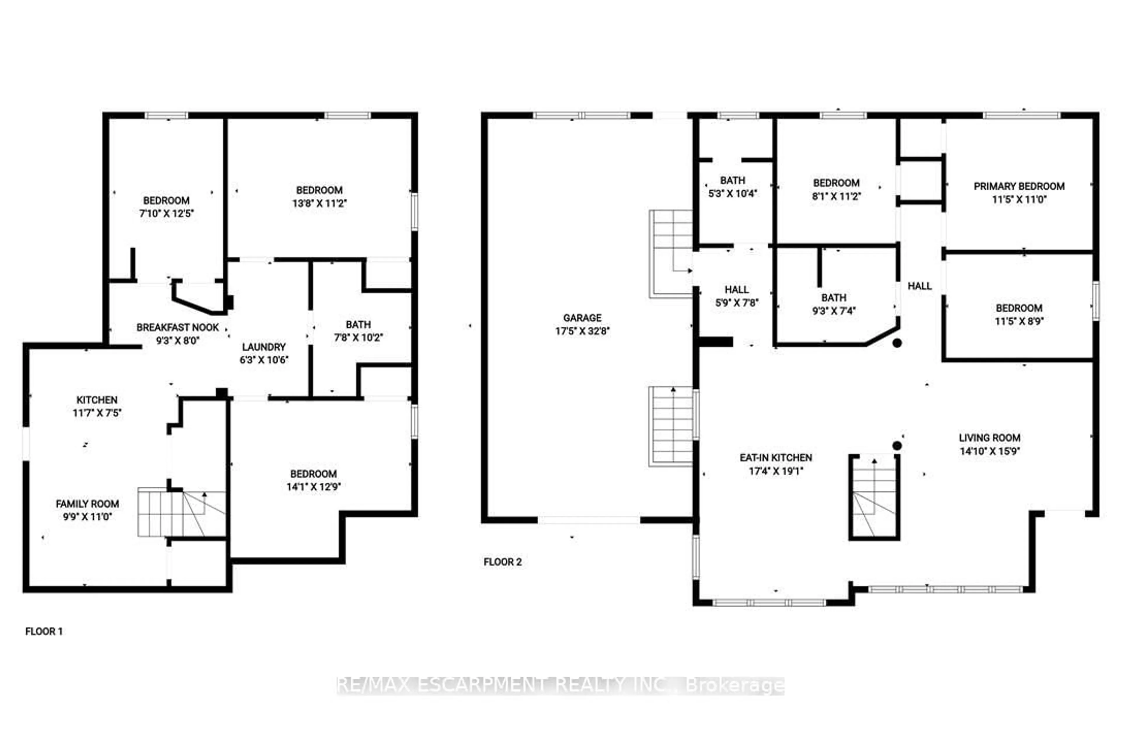 Floor plan for 243 Federal St, Hamilton Ontario L8E 1P6