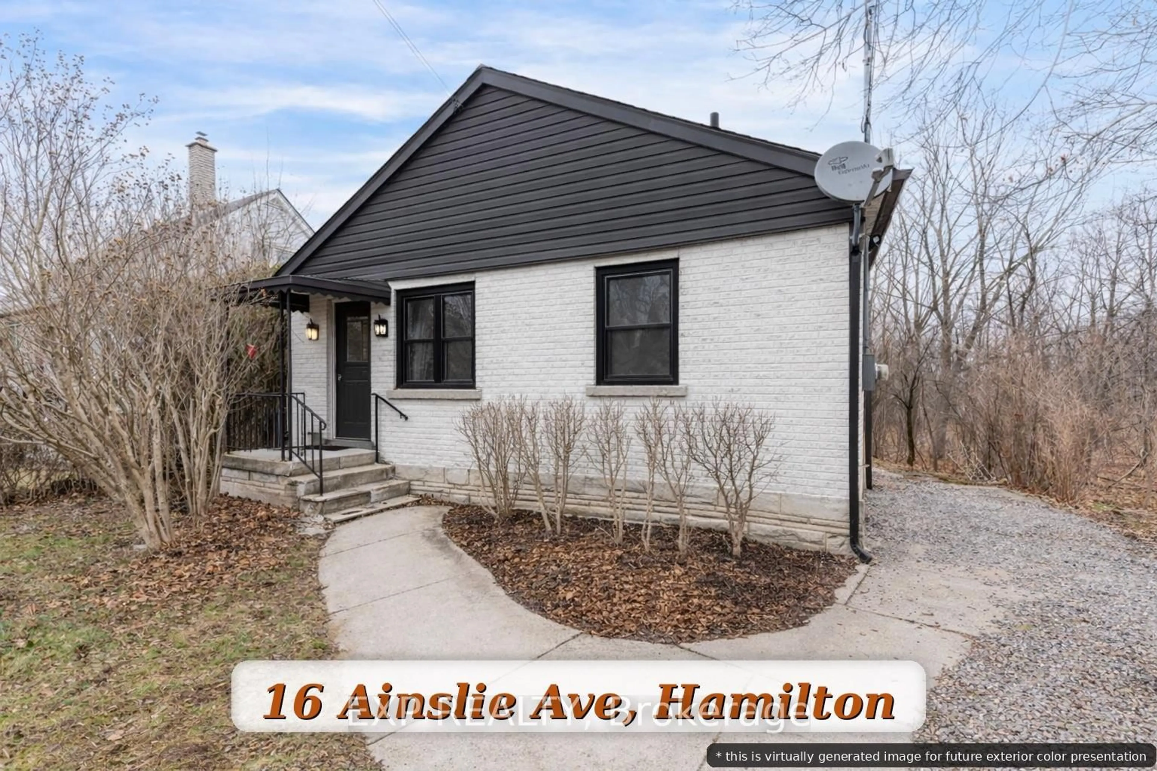 Home with brick exterior material, street for 16 Ainslie Ave, Hamilton Ontario L8S 2J3