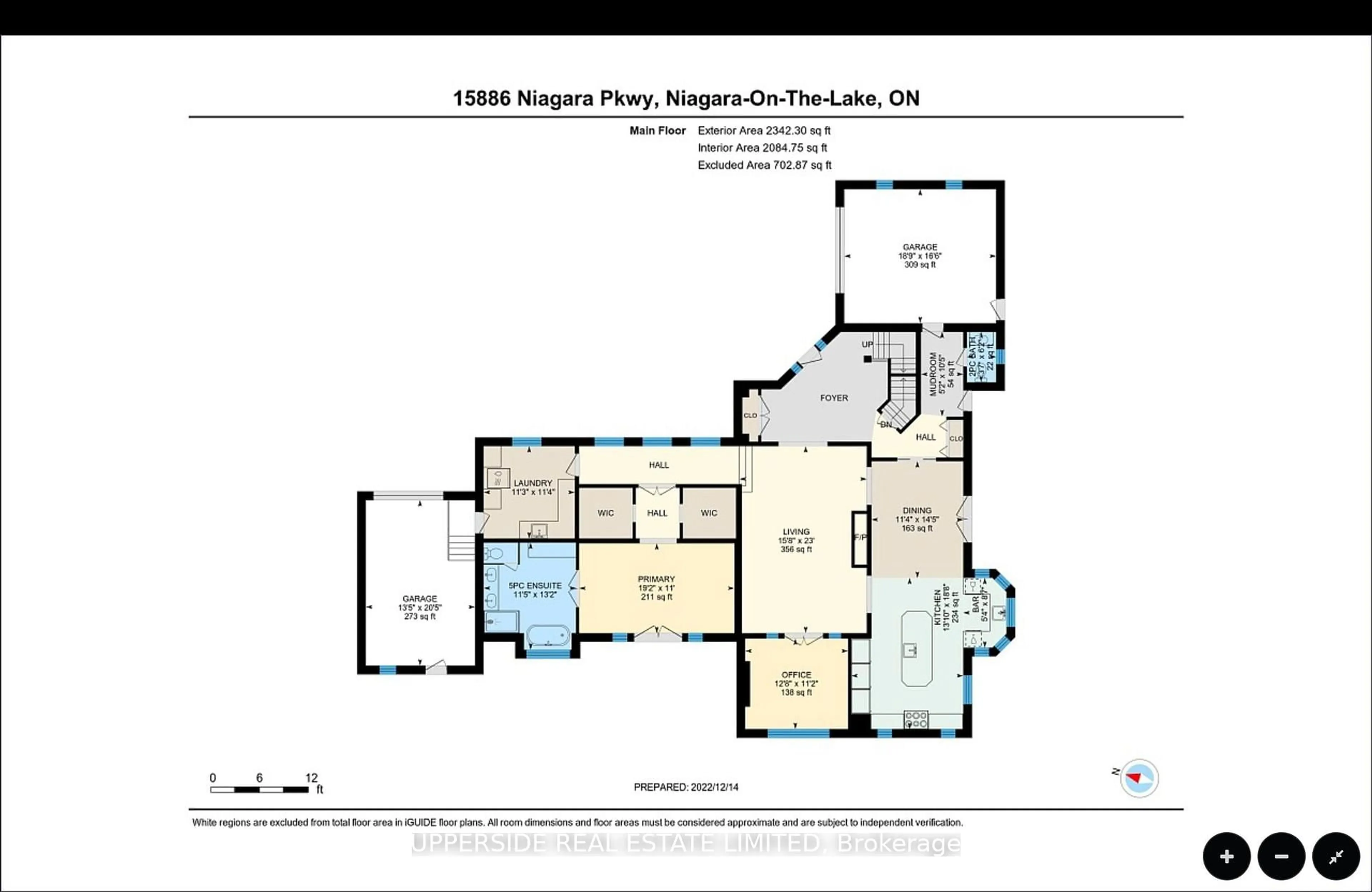 Floor plan for 15886 Niagara Pkwy, Niagara-on-the-Lake Ontario L0S 1J0