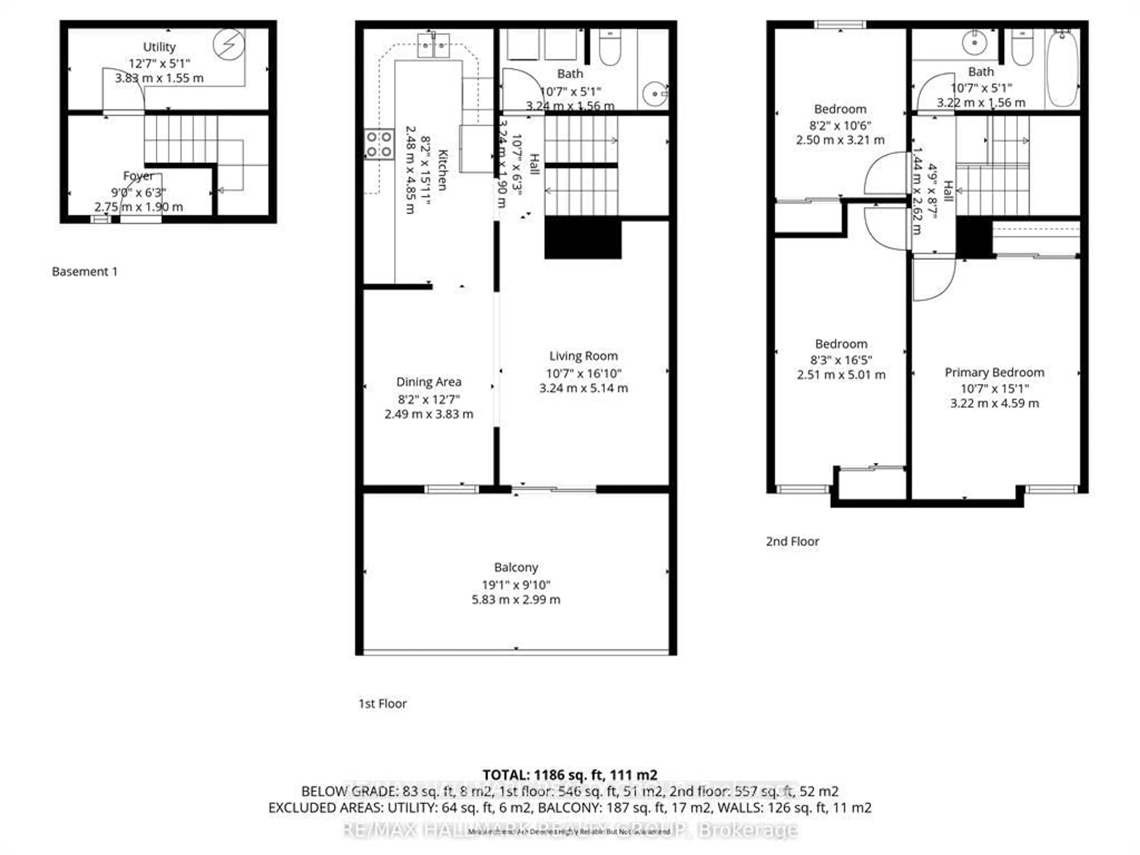 Floor plan for 3445 Uplands Dr #223, Ottawa Ontario K1V 9N6