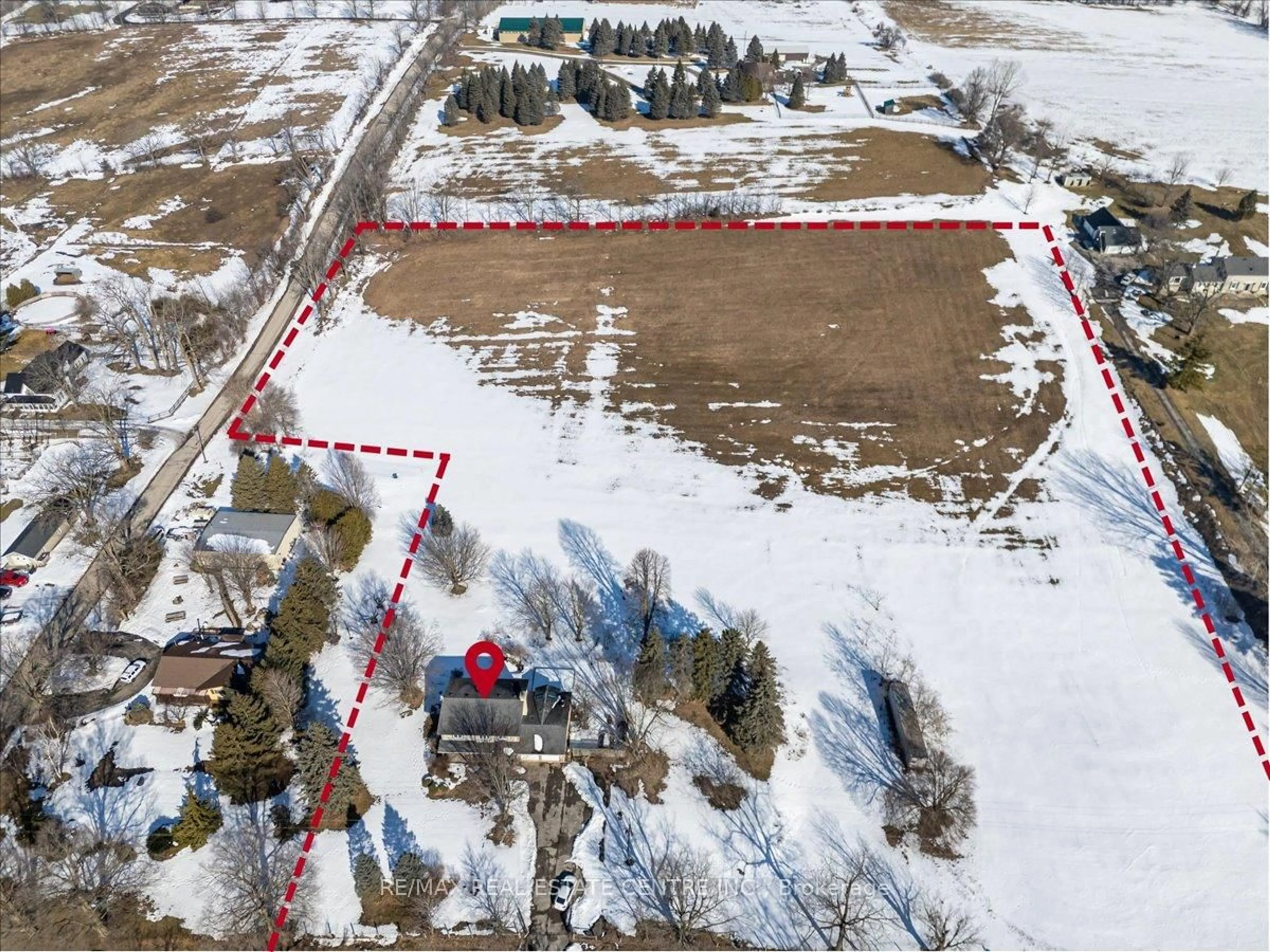 A pic from outside/outdoor area/front of a property/back of a property/a pic from drone, building for 1093 Regional Road 97, Hamilton Ontario N0B 2J0