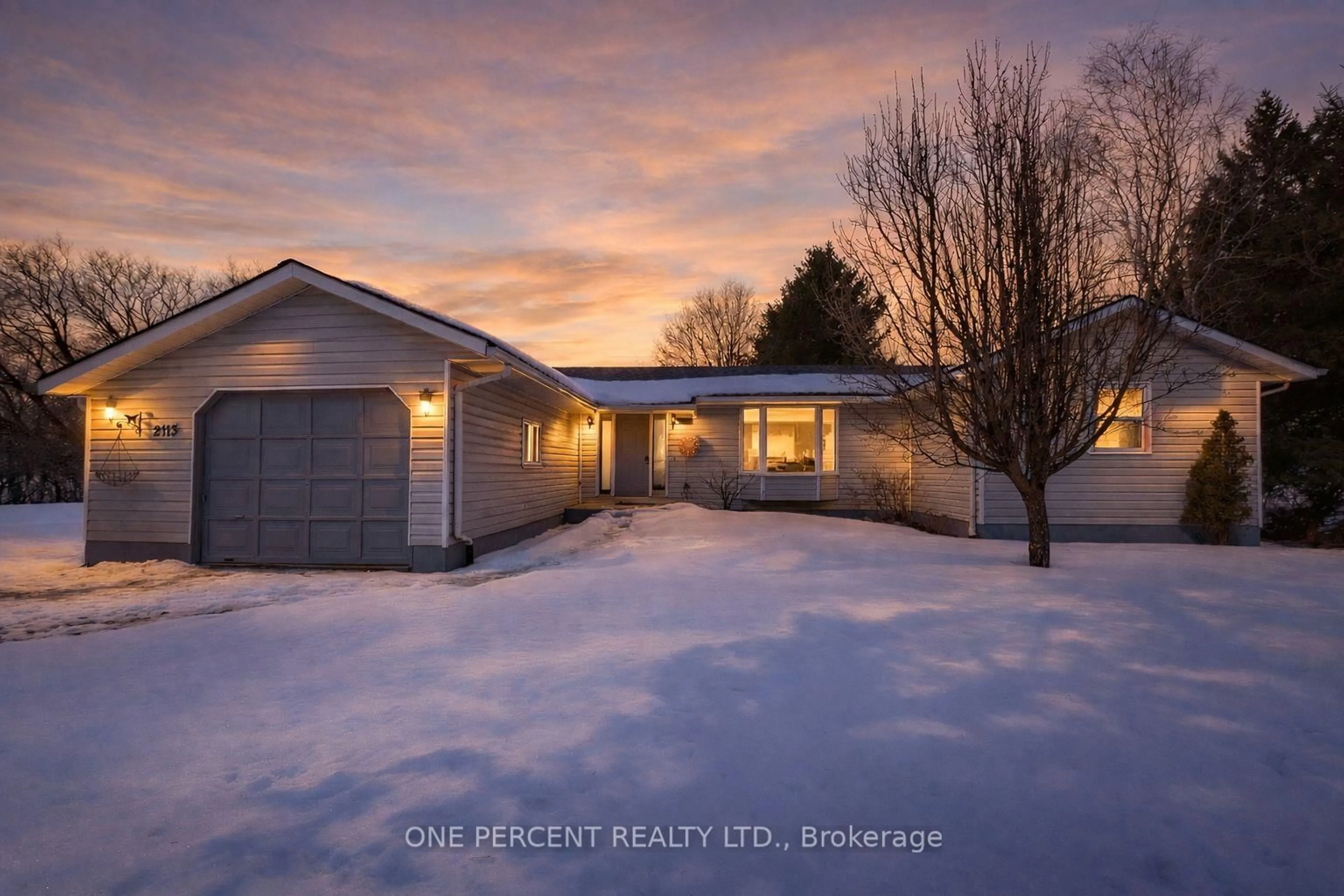 A pic from outside/outdoor area/front of a property/back of a property/a pic from drone, unknown for 2113 COUNTY ROAD 1, Newburgh Ontario K0K 2S0