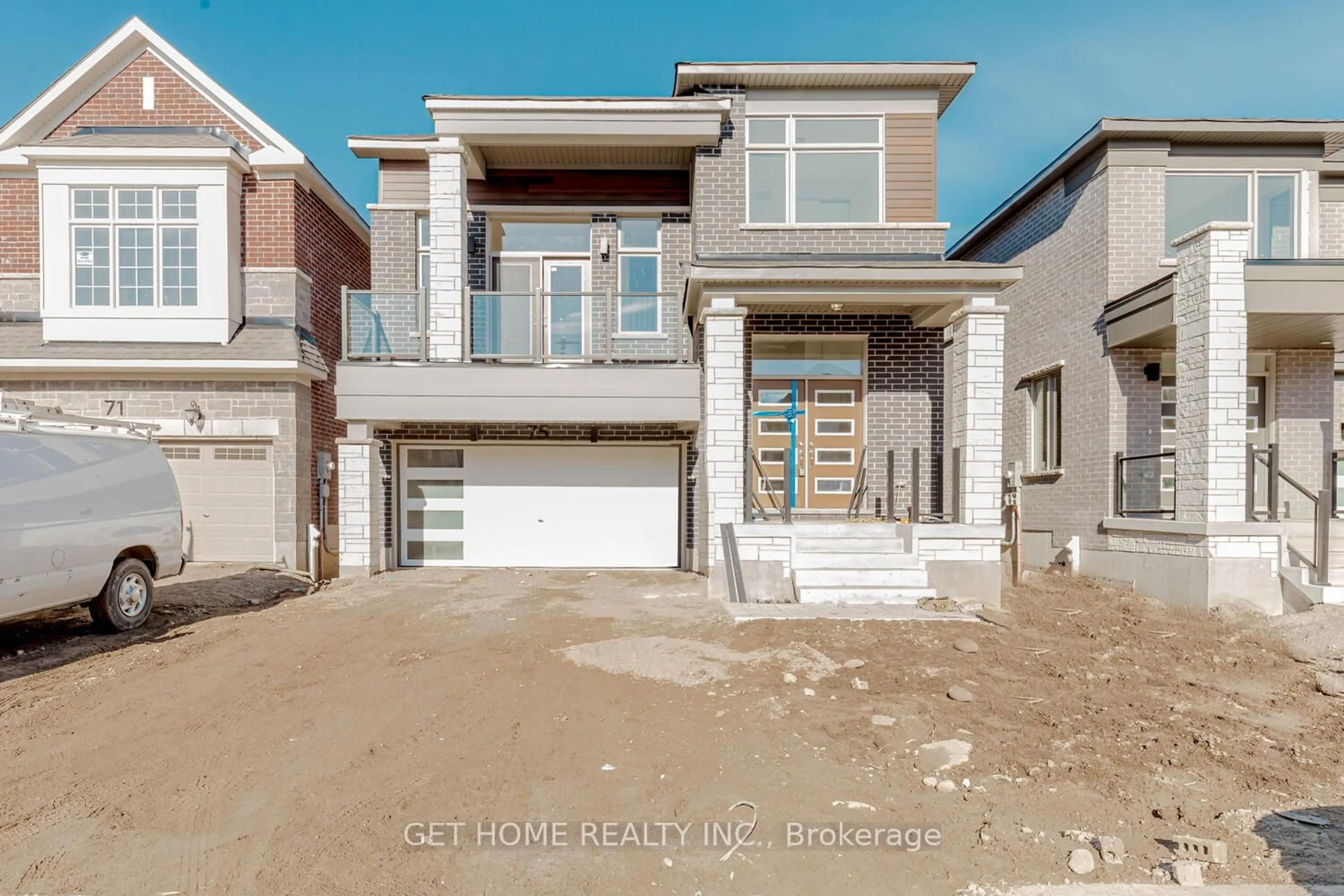 Home with brick exterior material, street for 75 Milt Schmidt St, Kitchener Ontario N2R 0T2