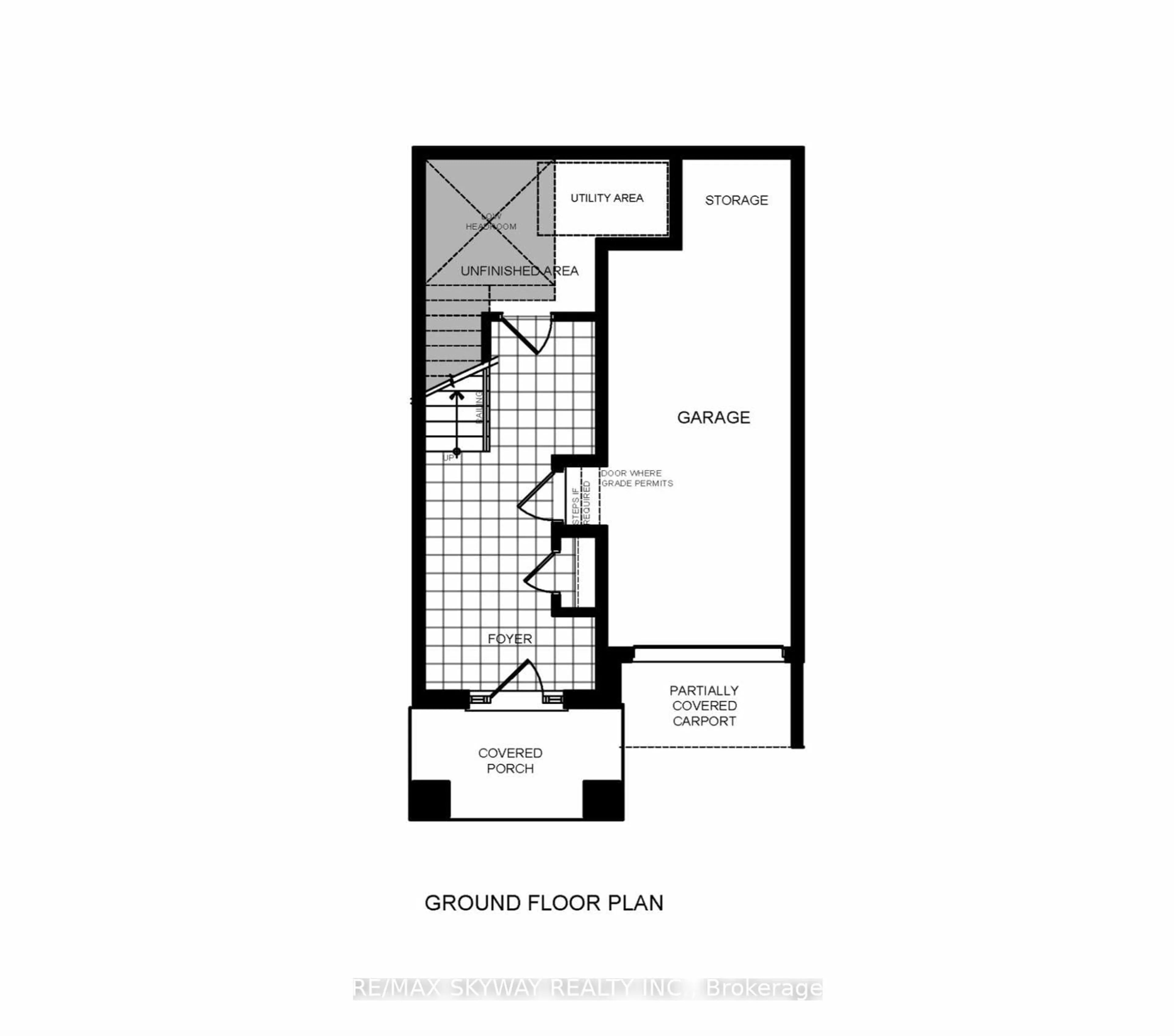Floor plan for 313 Conklin Rd #60, Brantford Ontario N3T 5L5