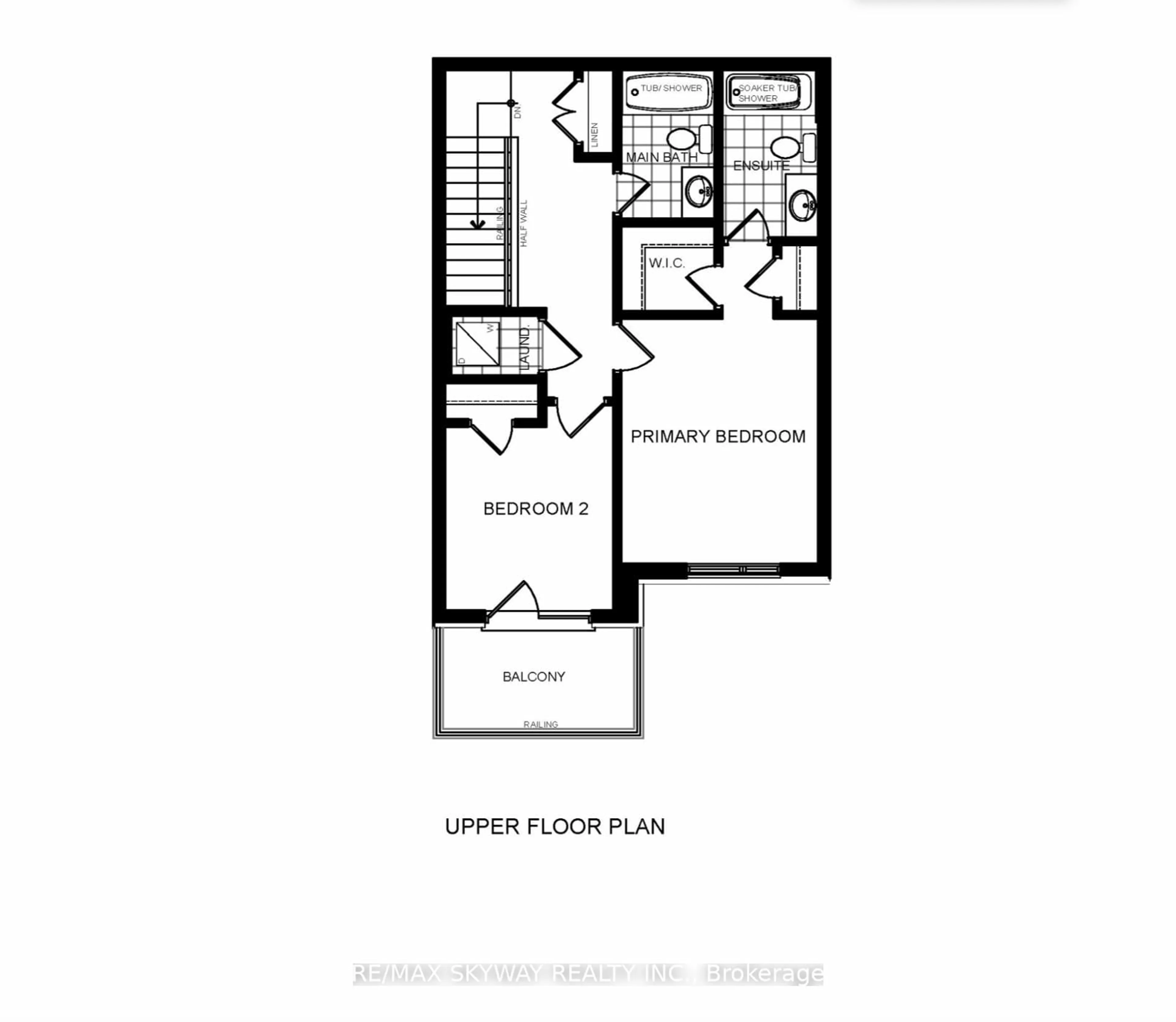 Floor plan for 313 Conklin Rd #60, Brantford Ontario N3T 5L5