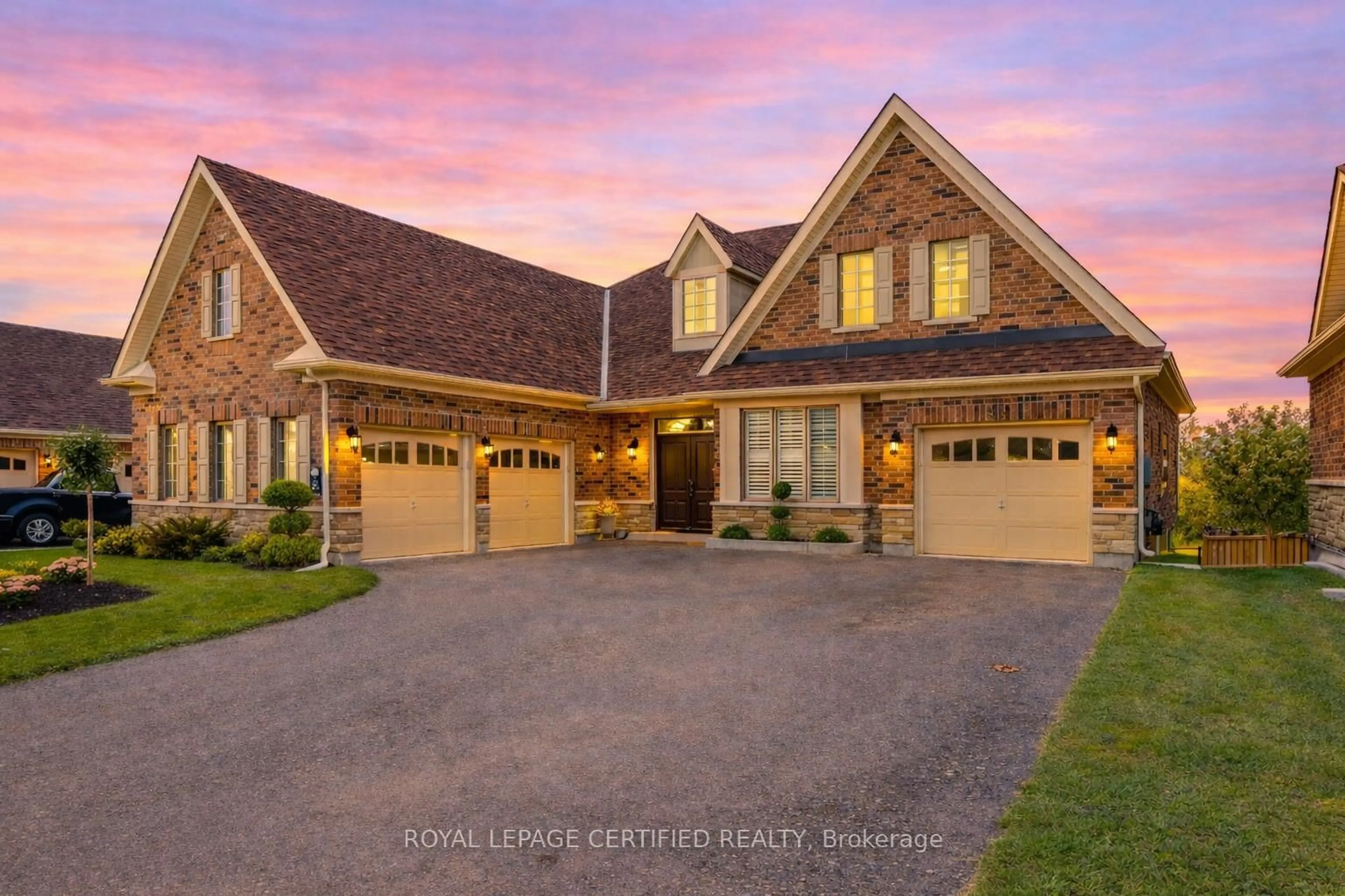 Home with brick exterior material, street for 57 Benson Ave, Mono Ontario L9W 6T5