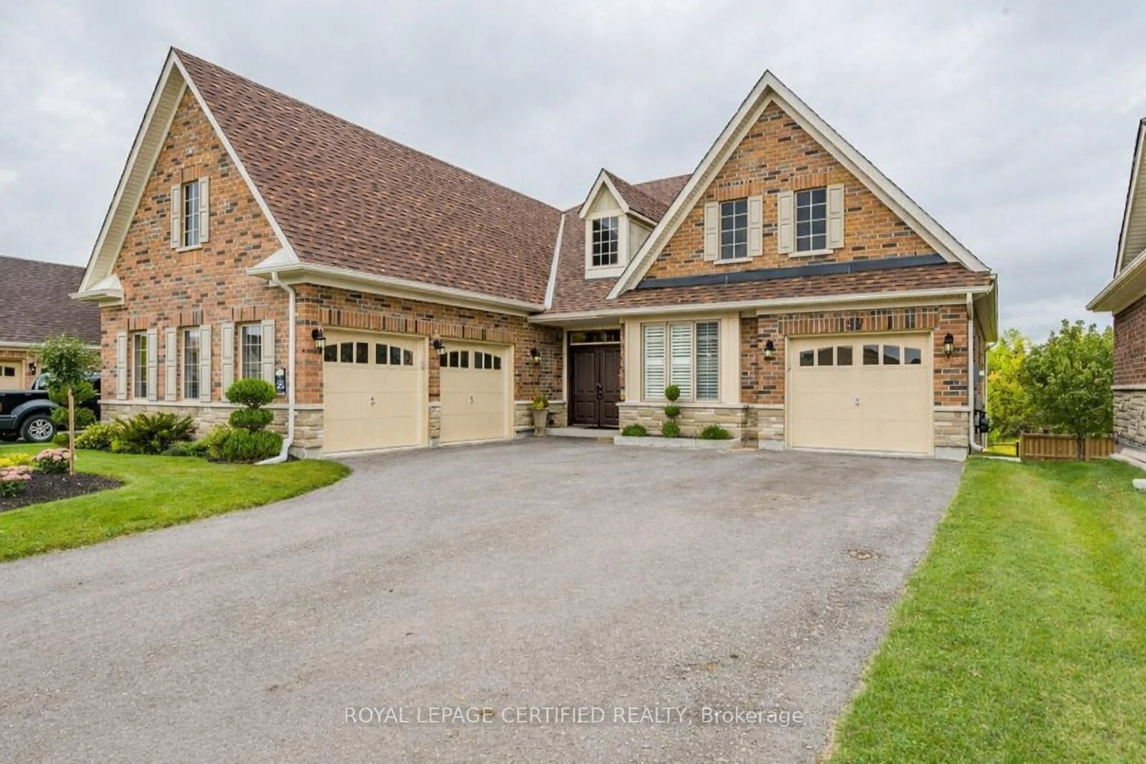 Home with brick exterior material, street for 57 Benson Ave, Mono Ontario L9W 6T5