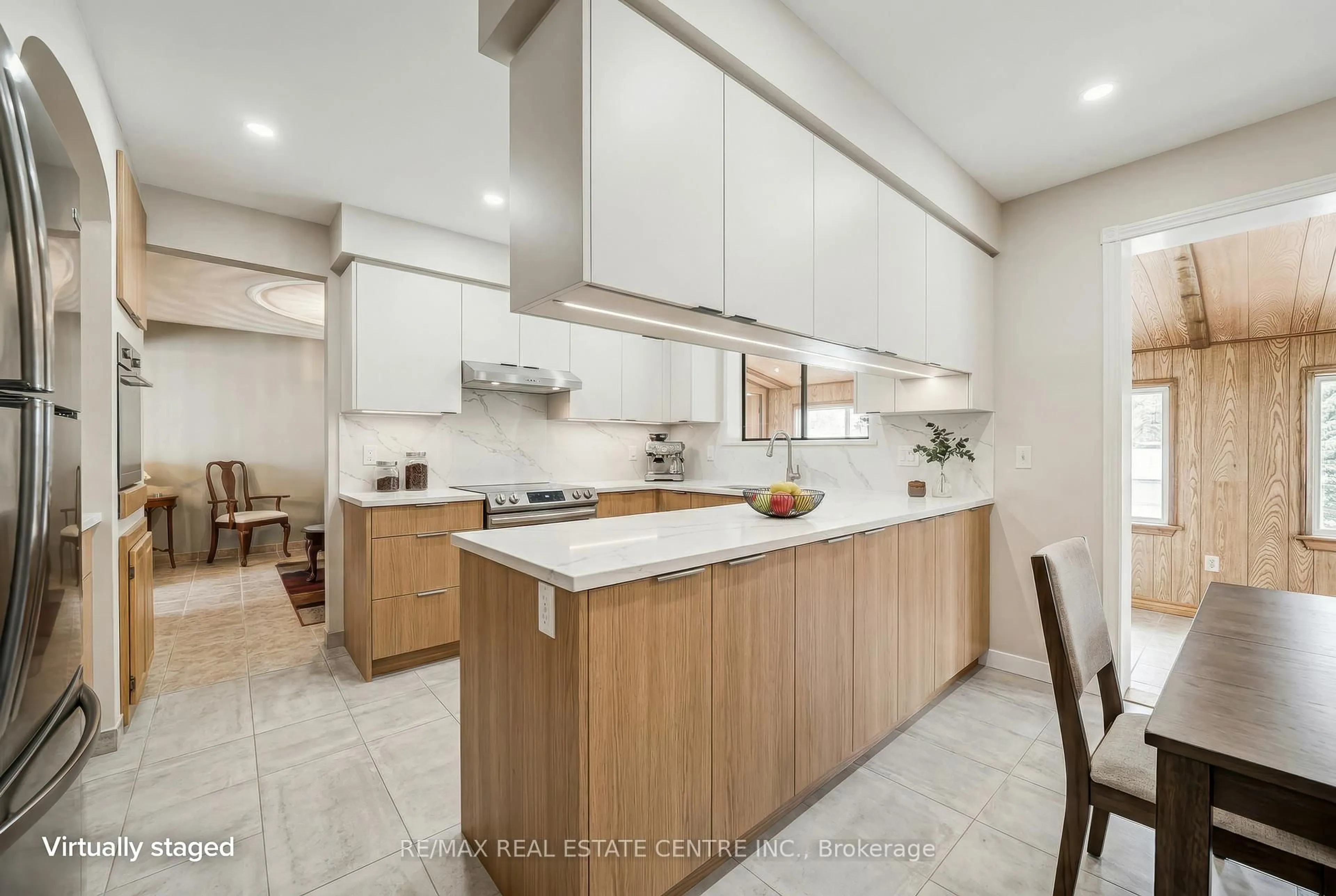 Contemporary kitchen, ceramic/tile floor for 53 Glover Rd, Hamilton Ontario L8W 3S8