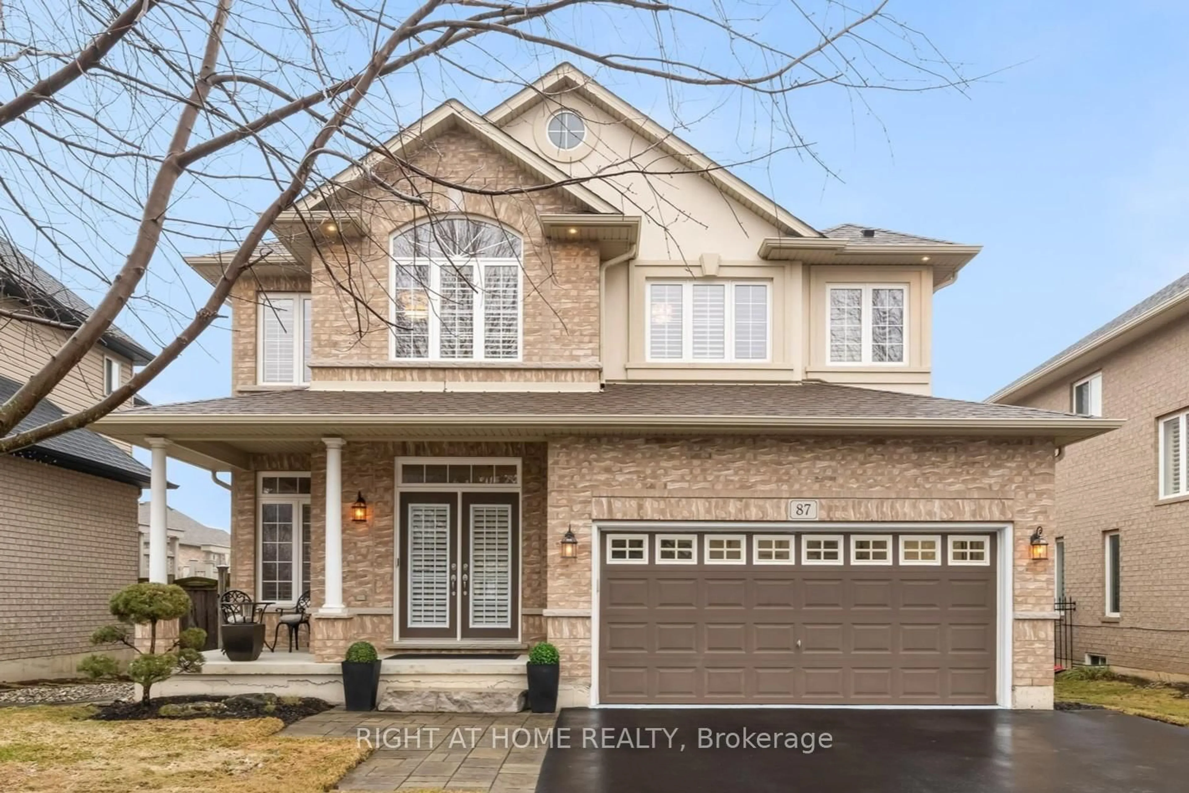 Home with brick exterior material, street for 87 Newcombe Rd, Hamilton Ontario L9H 0A6