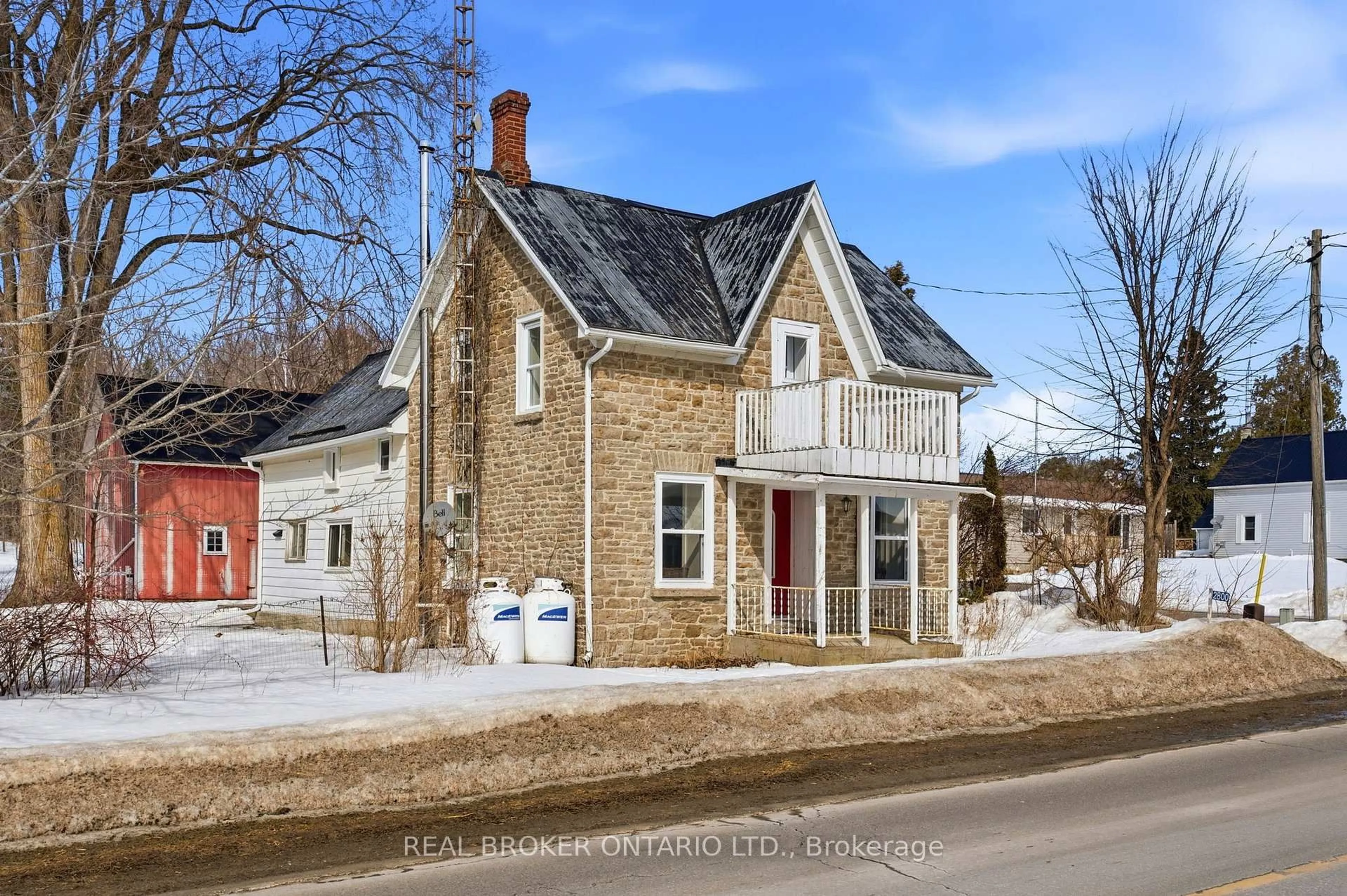 Home with brick exterior material, street for 2800 County 21 Rd, Edwardsburgh/Cardinal Ontario K0E 1X0