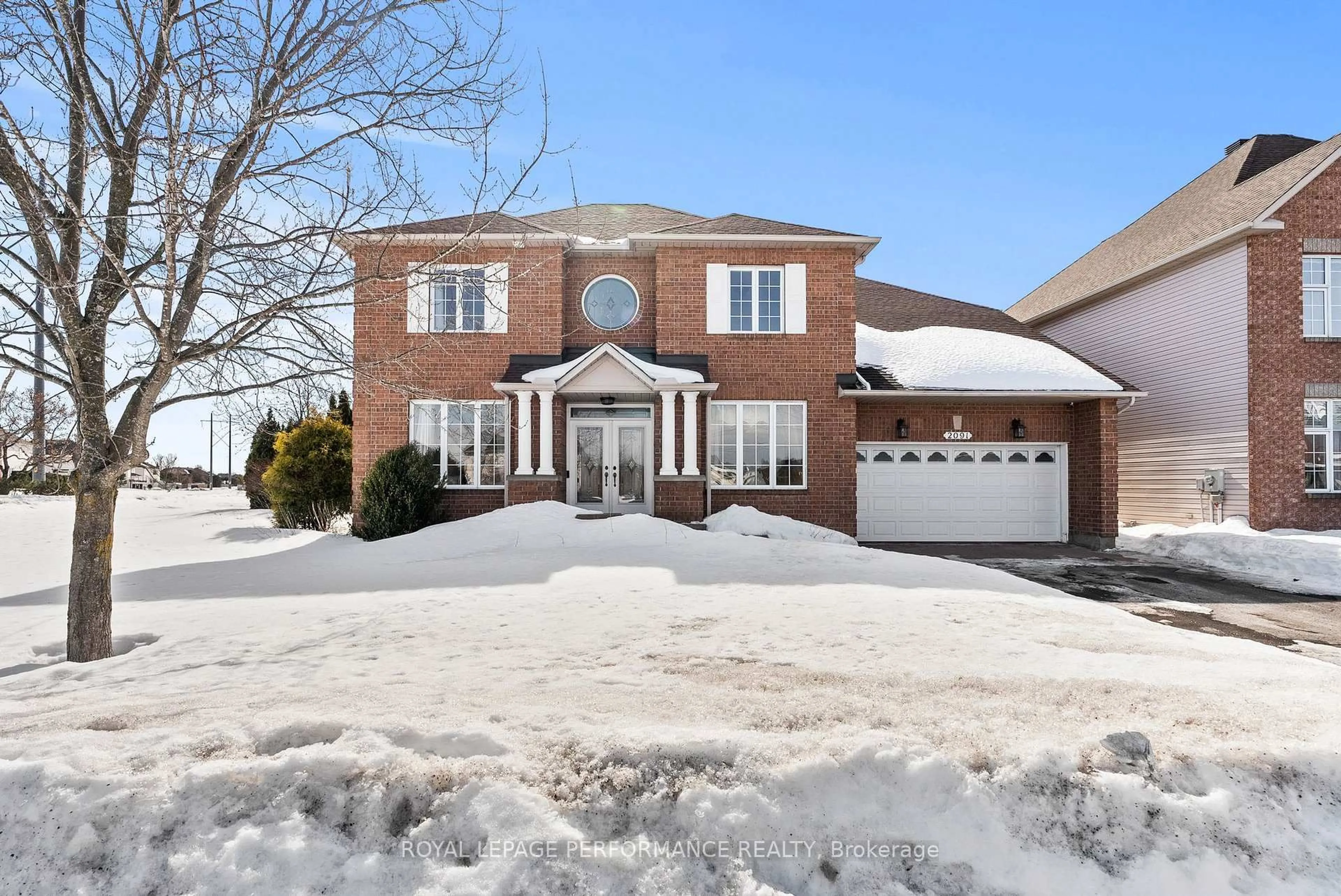 Home with brick exterior material, street for 2091 Ricardo St, Orleans Ontario K4A 4K8