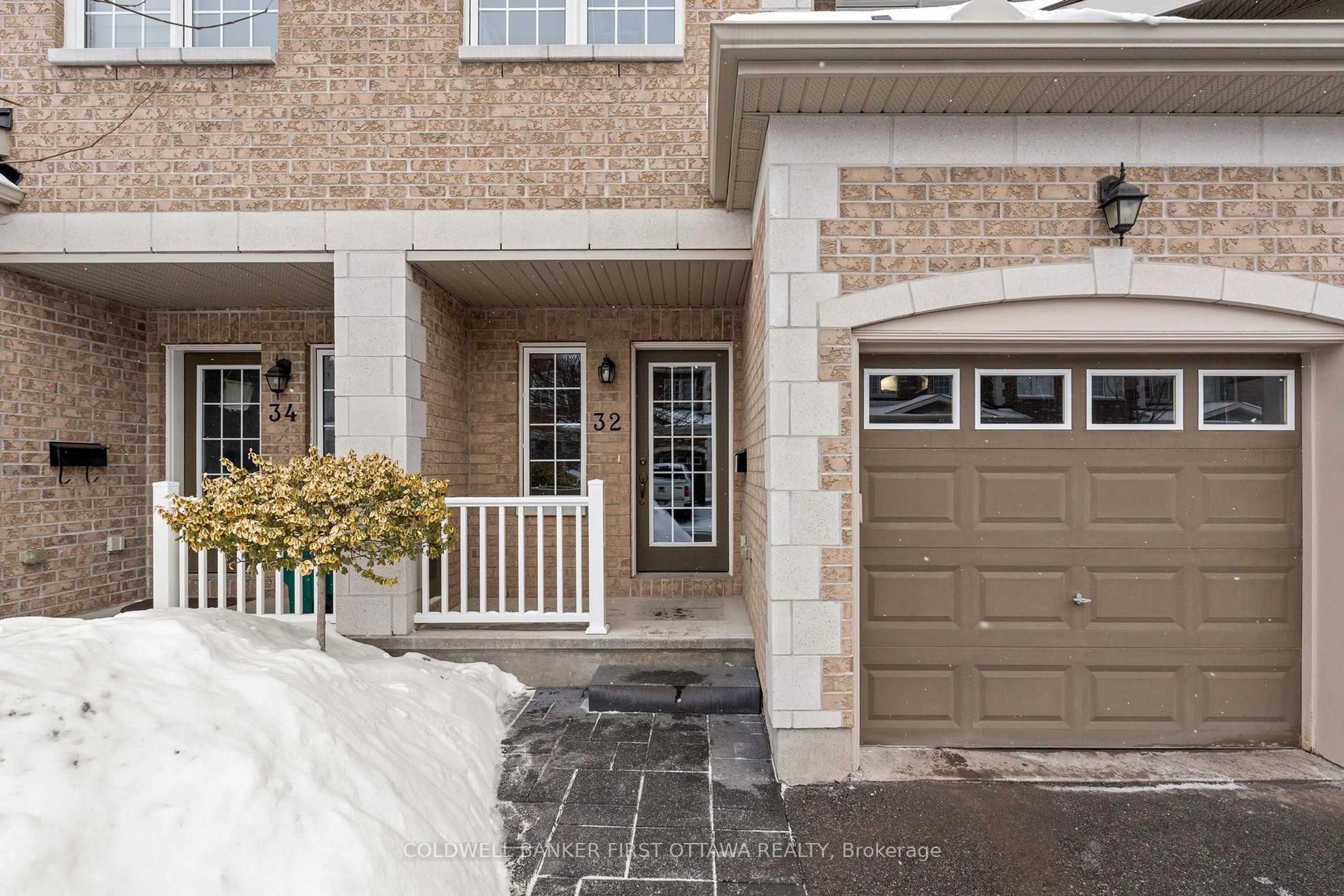 Home with brick exterior material, street for 32 Dundalk Private, Ottawa Ontario K2J 0J5