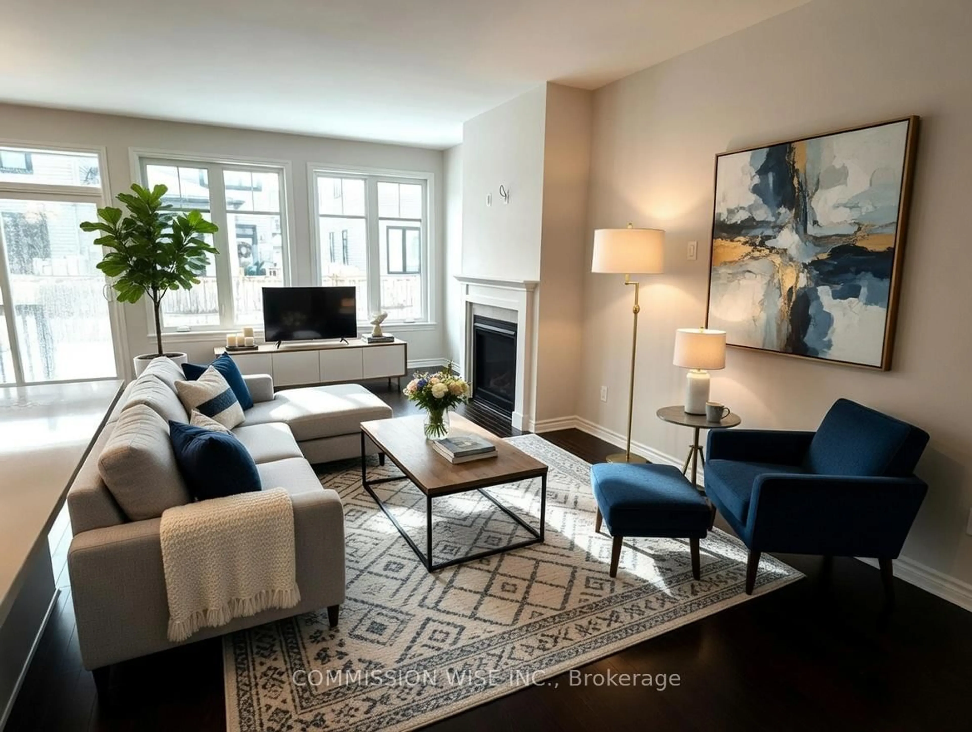 Living room with furniture, unknown for 620 Taliesin Cres, Stittsville Ontario K2S 2W4