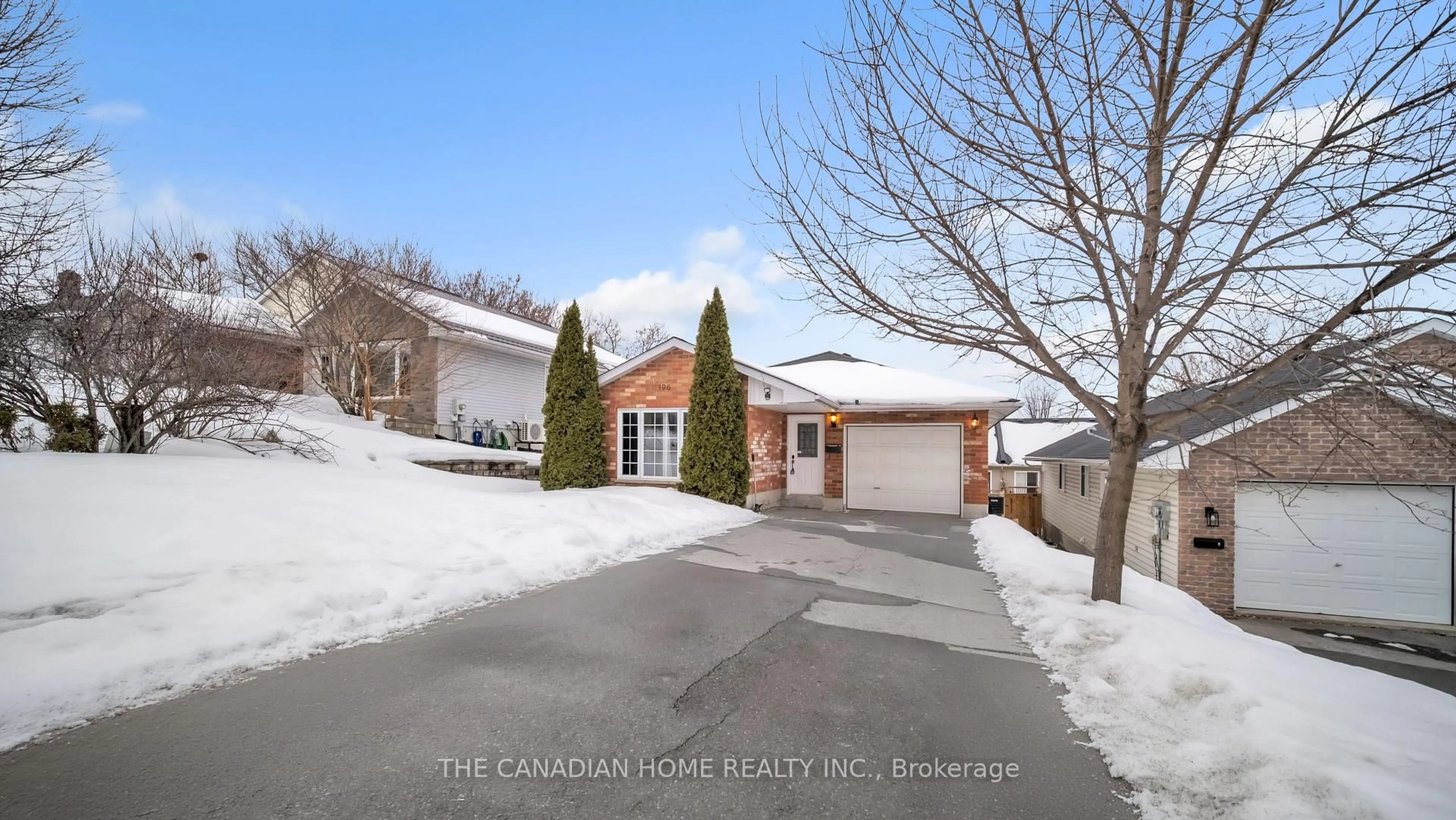 A pic from outside/outdoor area/front of a property/back of a property/a pic from drone, street for 196 Lingham St, Belleville Ontario K8N 3T4