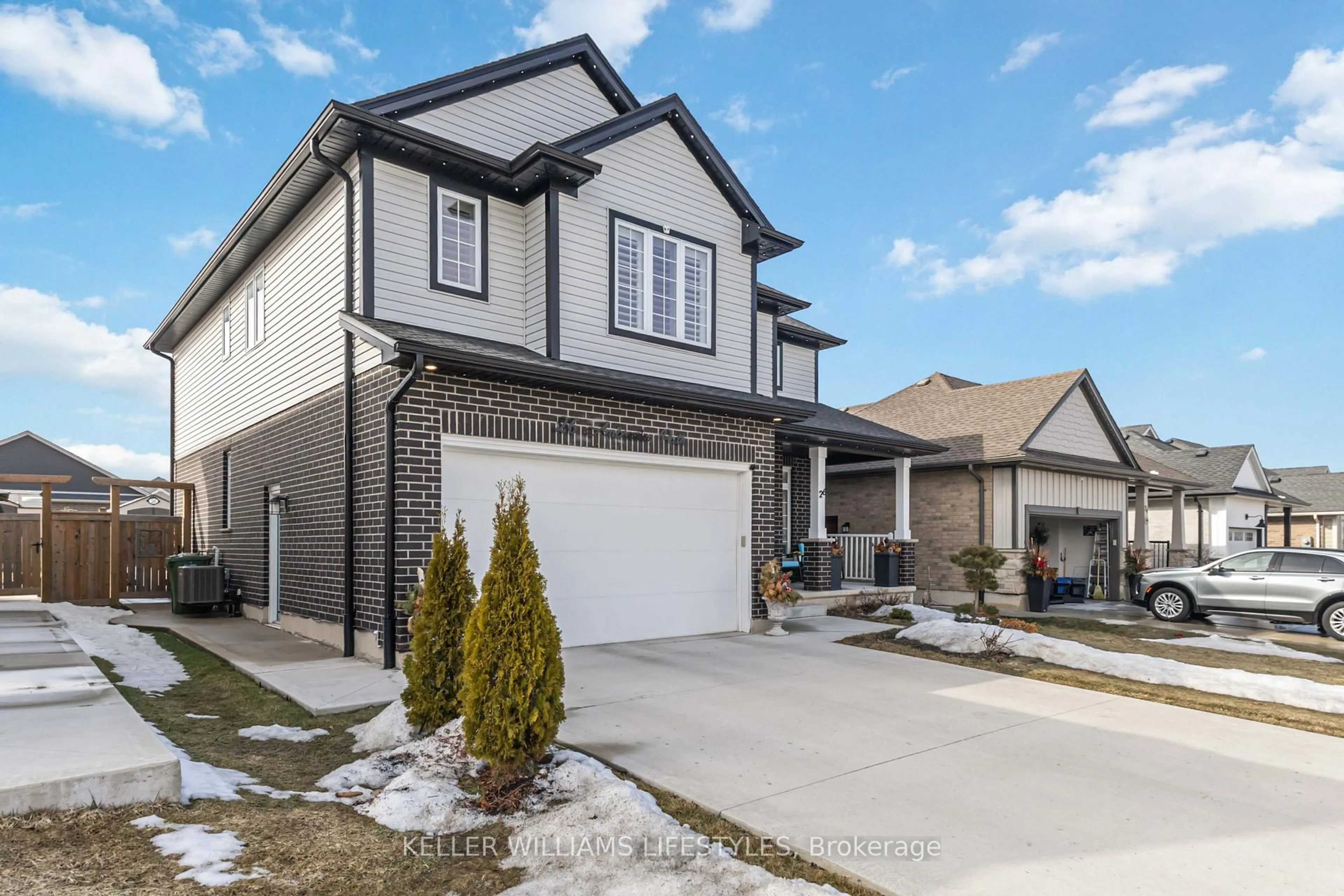 Home with brick exterior material, street for 26 Ambrosia Path, St. Thomas Ontario N5R 0J8