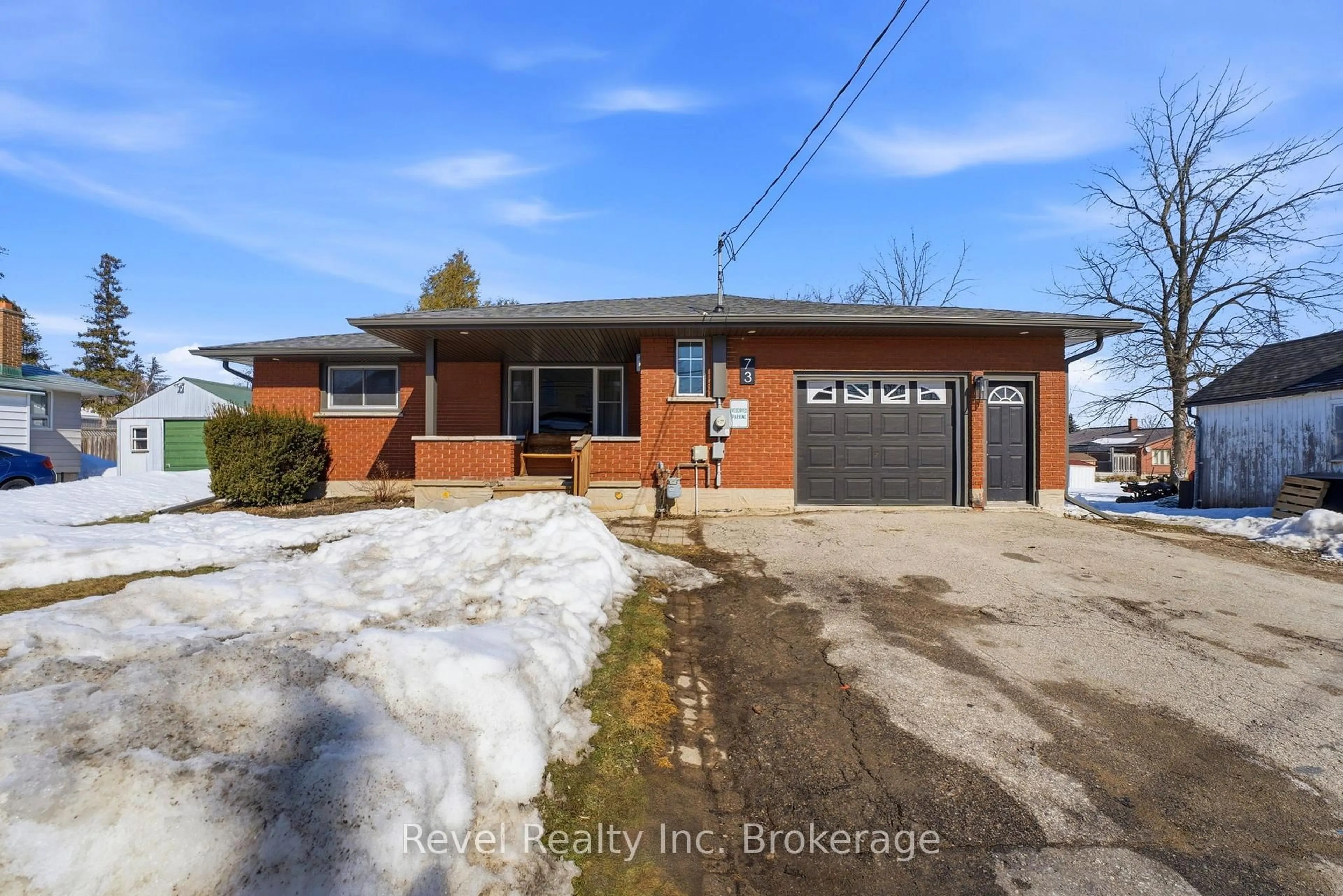 Home with brick exterior material, street for 73 Jacob St, East Zorra-Tavistock Ontario N0B 2R0