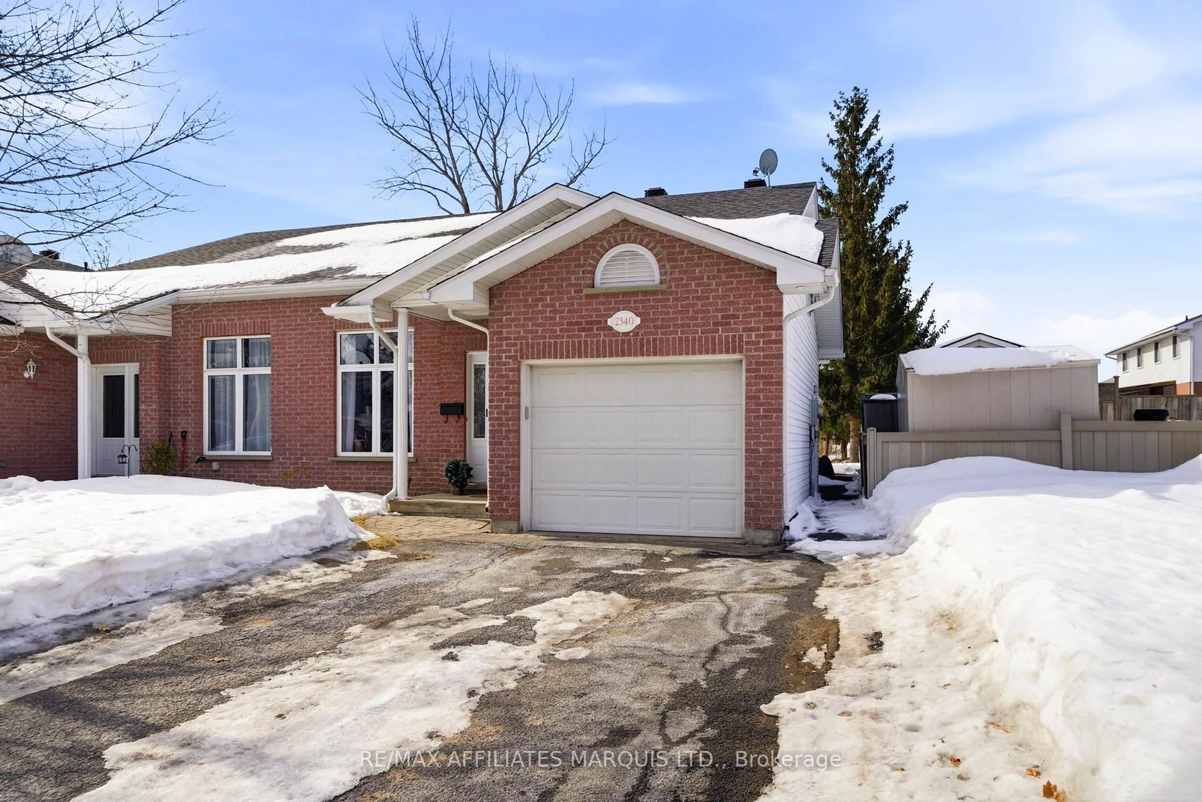 Home with brick exterior material, street for 2340 Emily Cres, Cornwall Ontario K6H 7M6