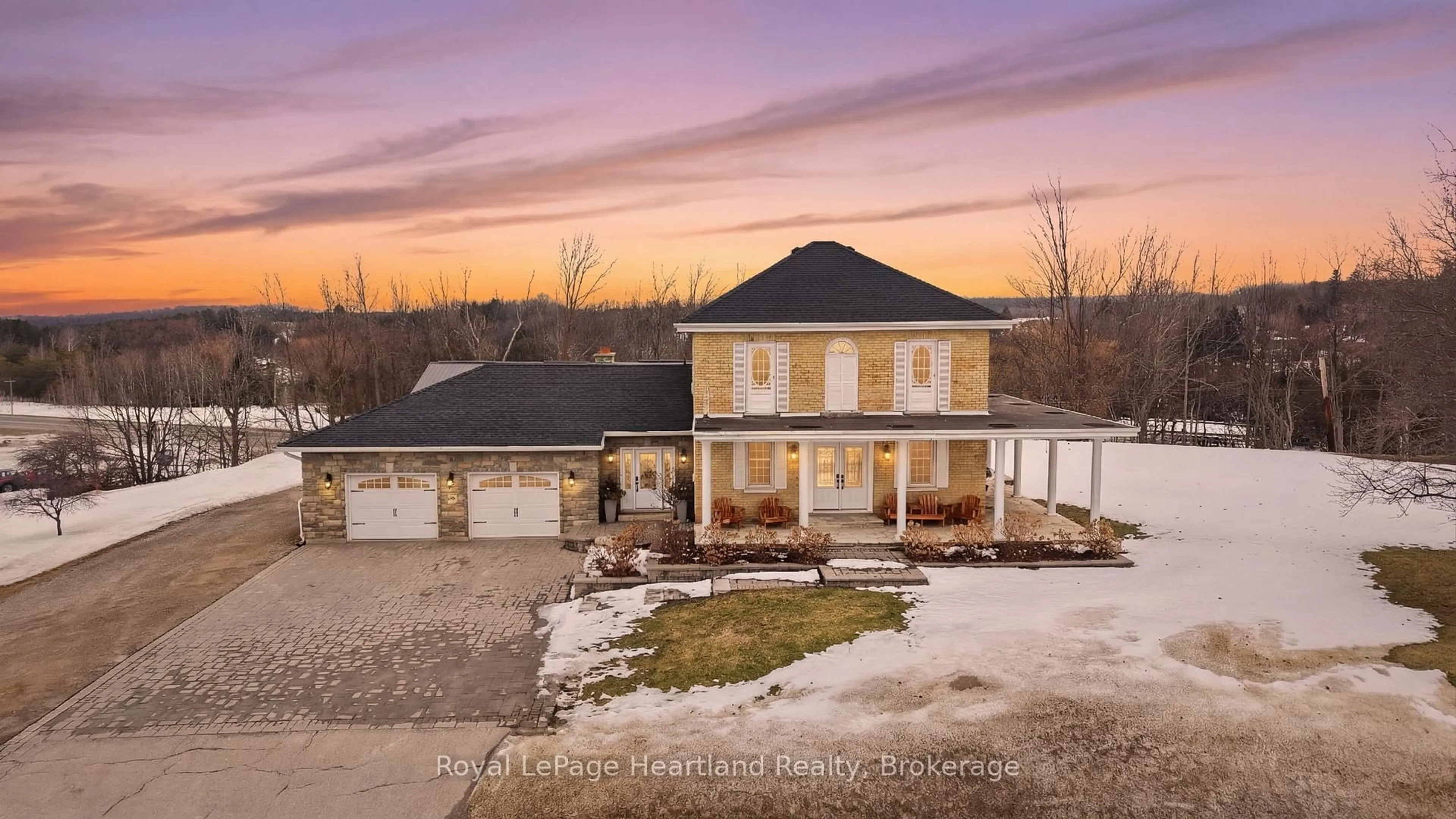 A pic from outside/outdoor area/front of a property/back of a property/a pic from drone, unknown for 24 Bruce Road 3, South Bruce Ontario N0G 2J0