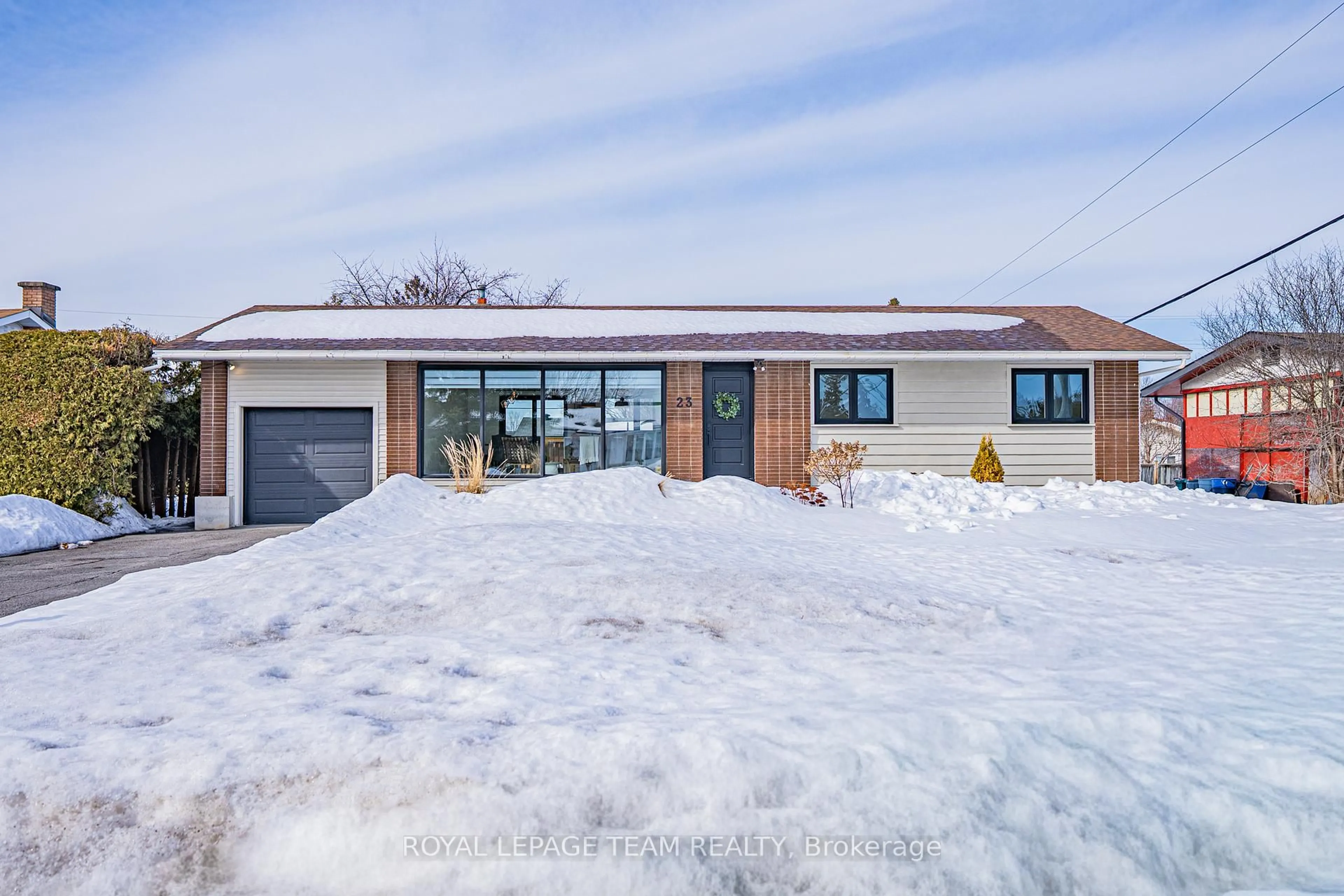 Home with brick exterior material, street for 23 Brent Ave, Ottawa Ontario K2G 3L1