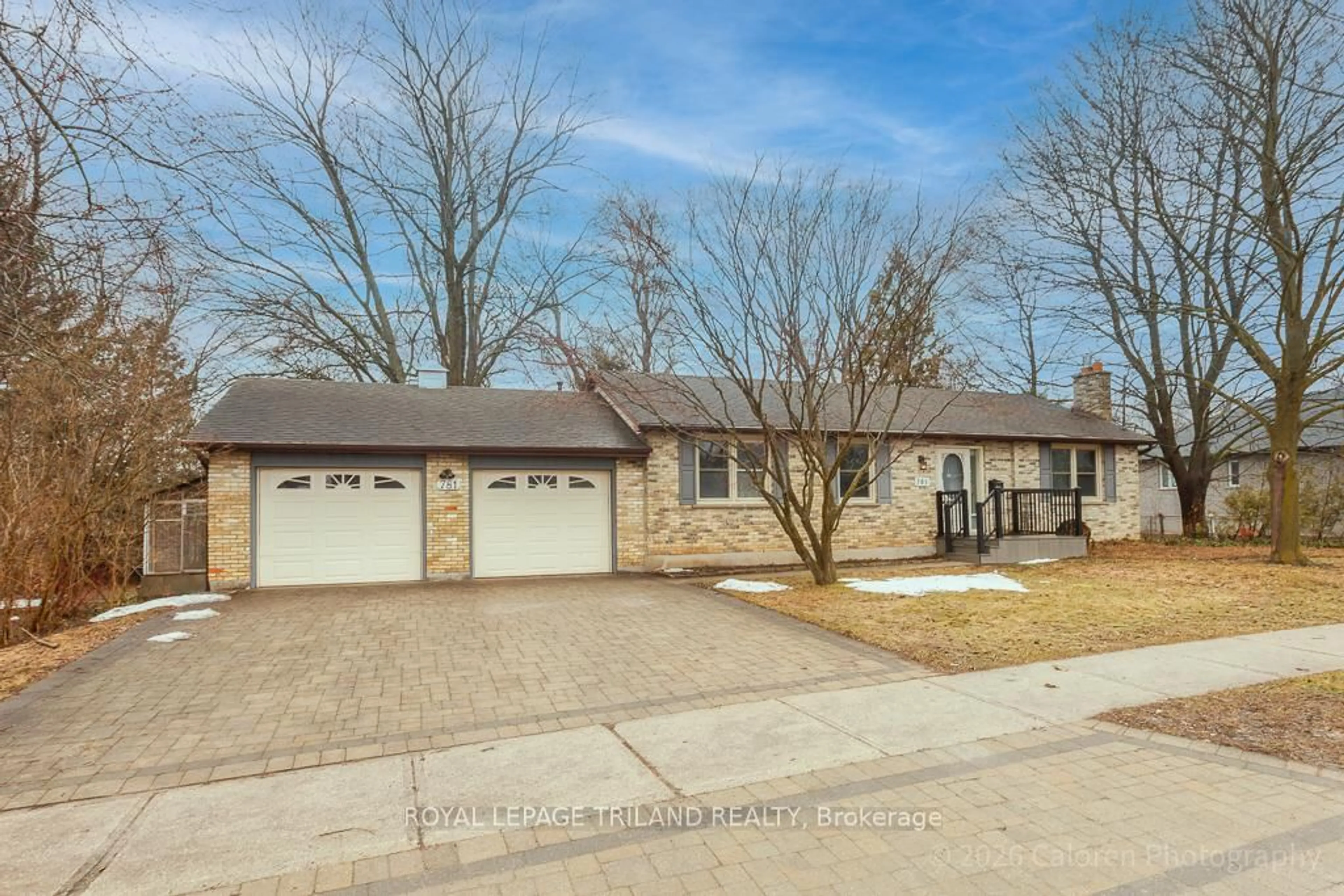 Home with brick exterior material, street for 781 Verulam St, London South Ontario N6C 5C7