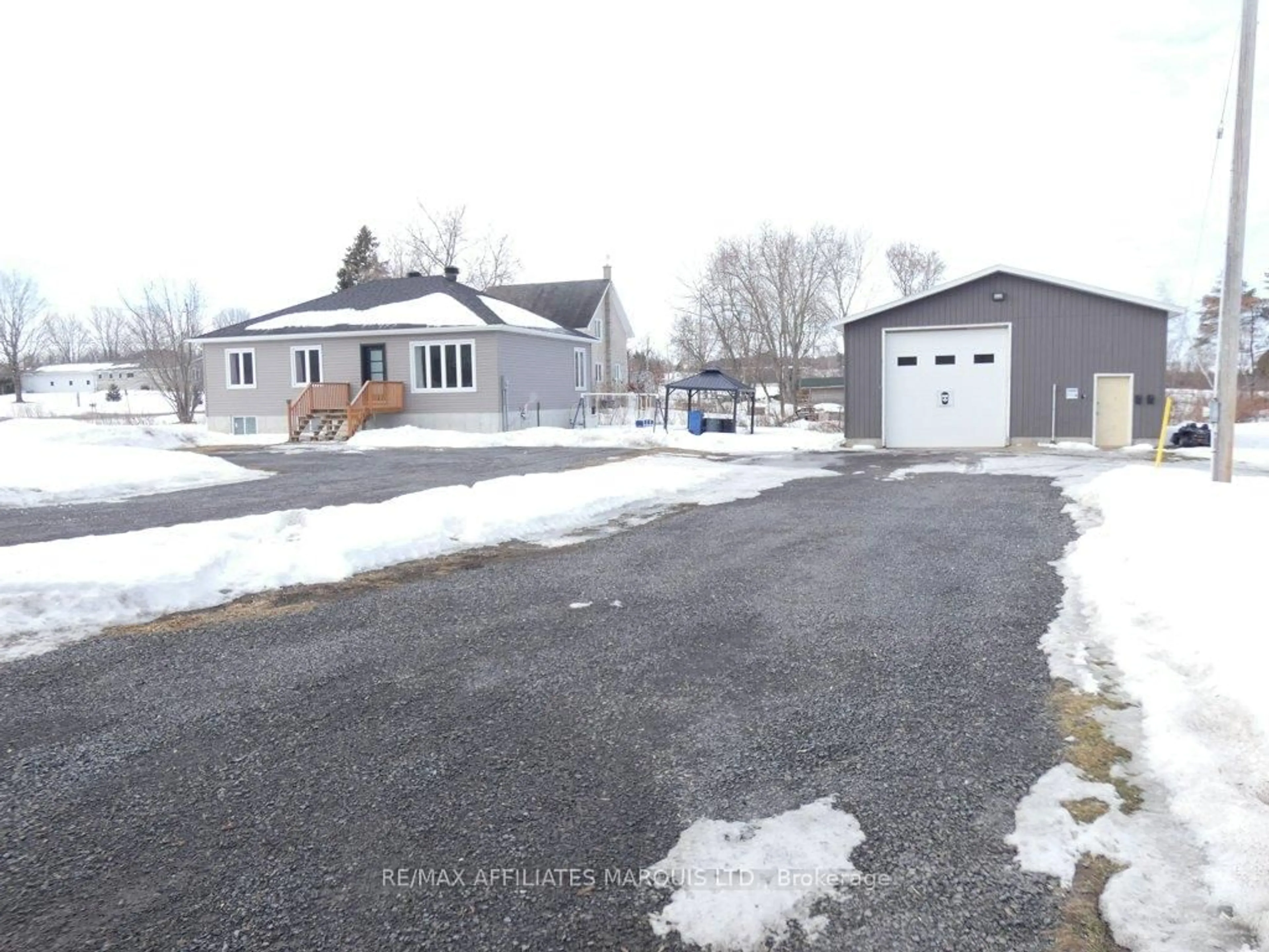 A pic from outside/outdoor area/front of a property/back of a property/a pic from drone, street for 67&69 St Polycarp St, North Stormont Ontario K0C 1W0