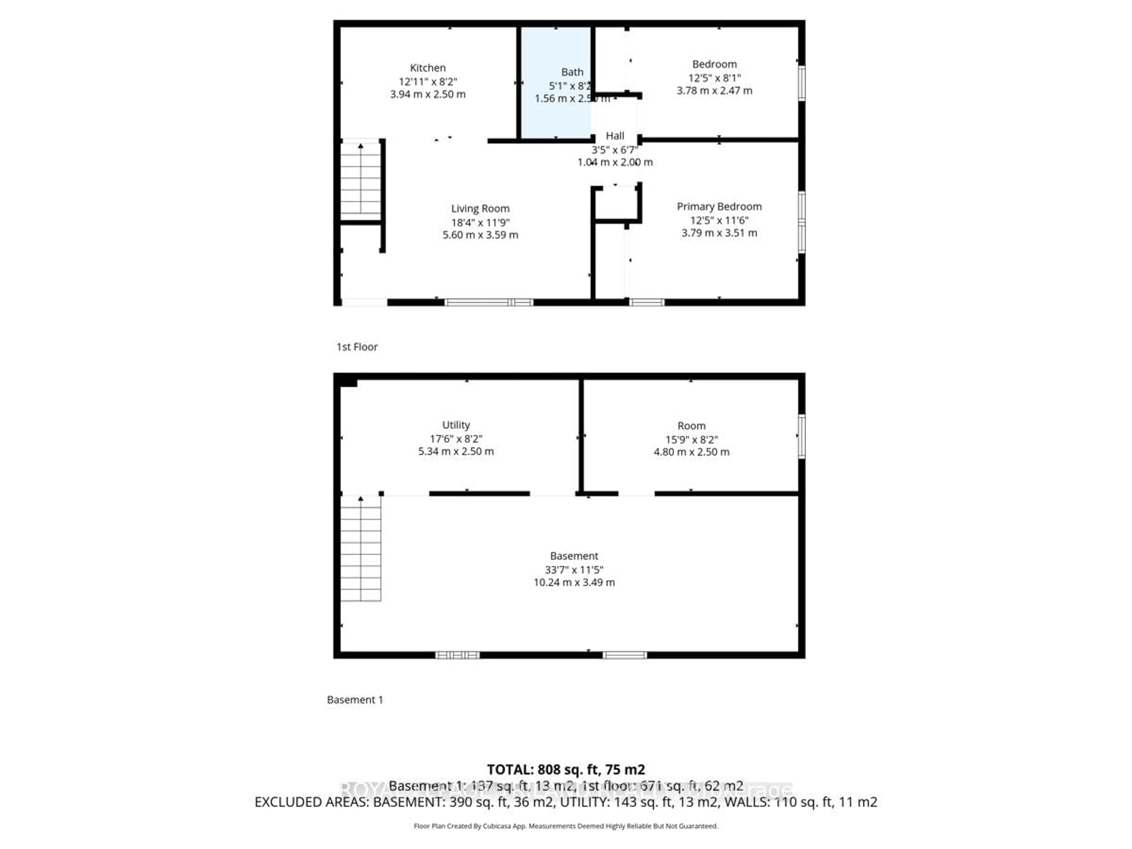 Floor plan for 250 Greenwood Ave, London South Ontario N6J 3G4