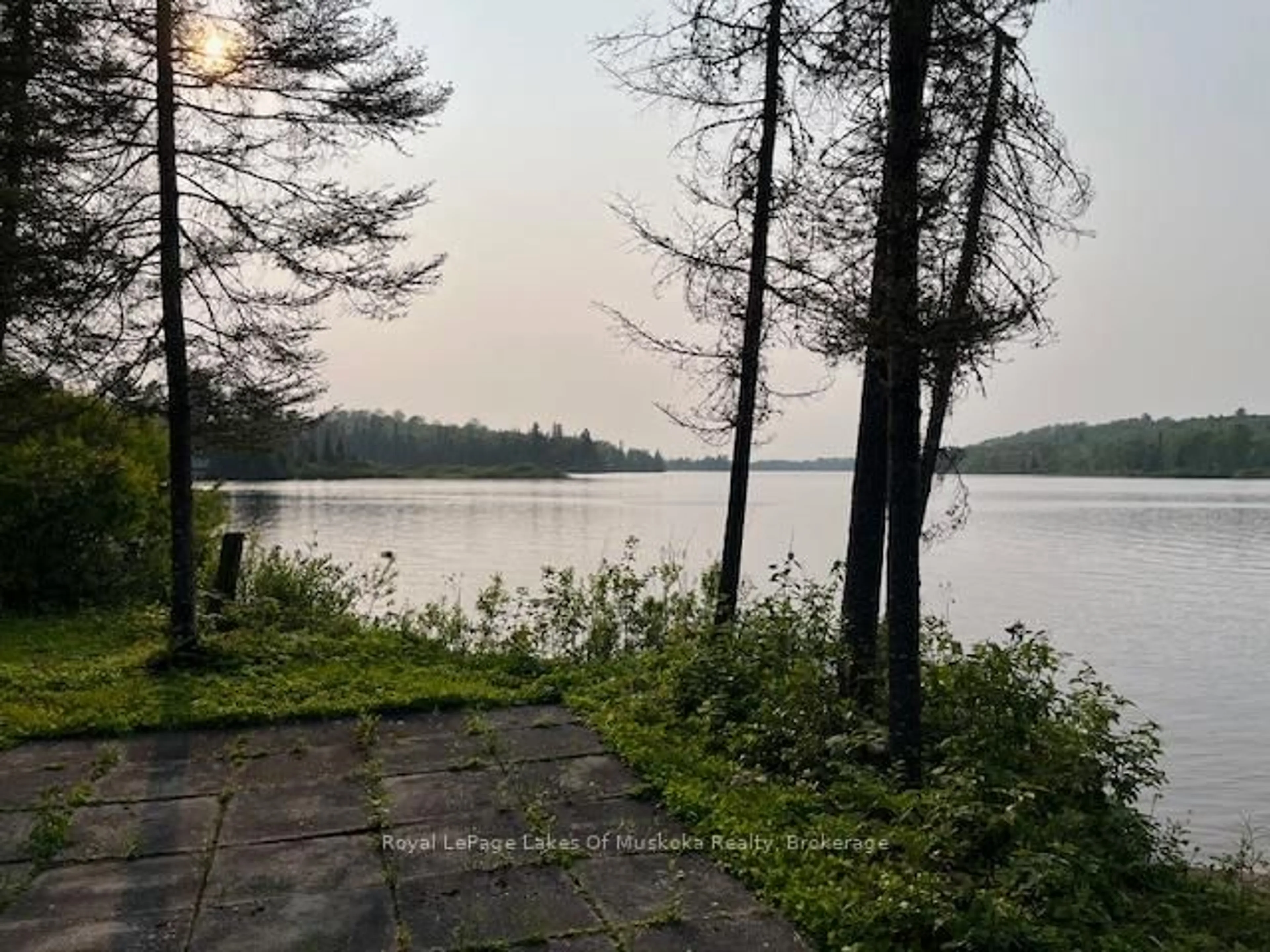 Patio, water/lake/river/ocean view for 801 Sand Hill Rd, South River Ontario P0A 1Z0