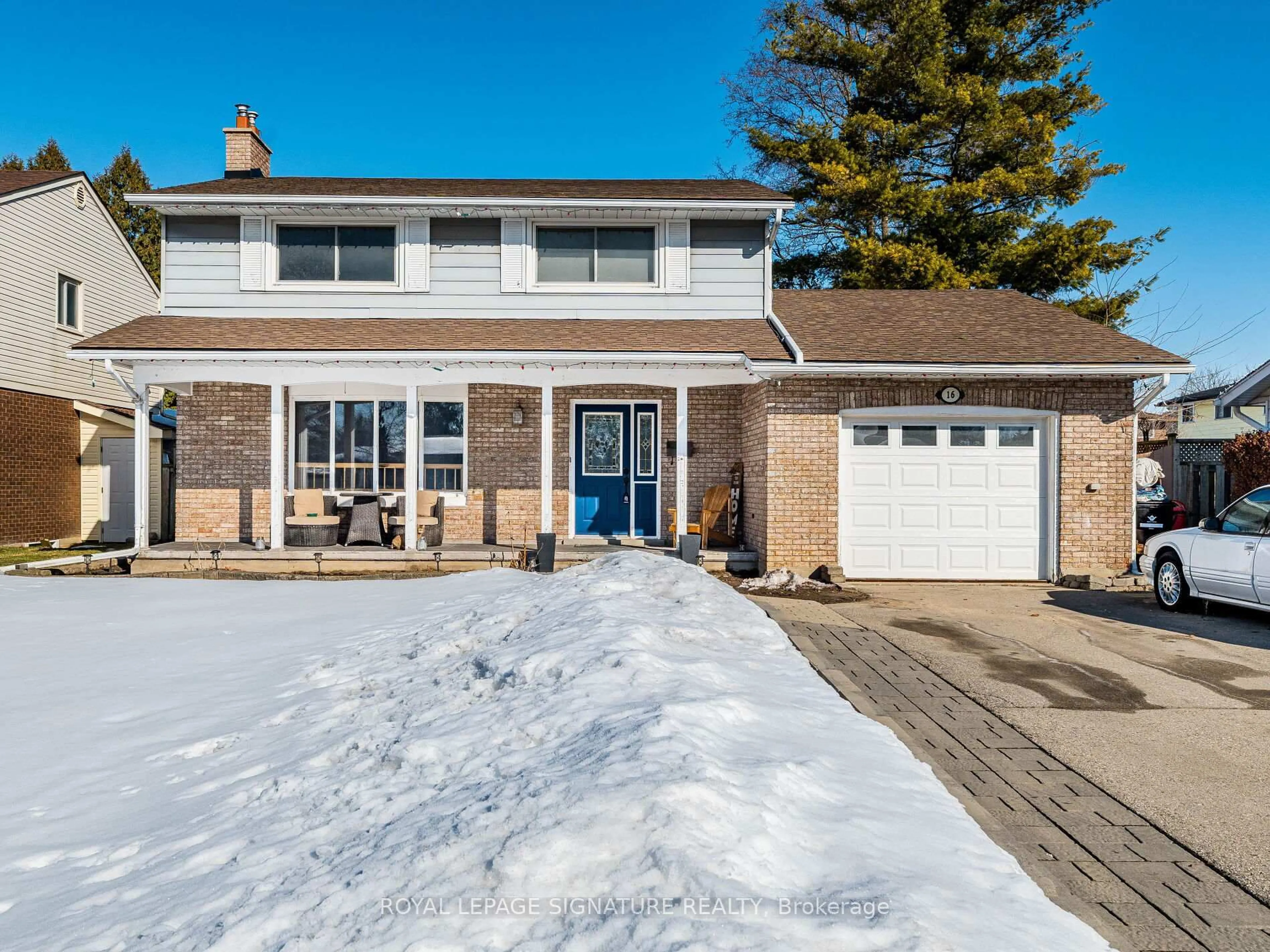 Home with brick exterior material, street for 16 Alderwood Cres, Cambridge Ontario N1S 3T1