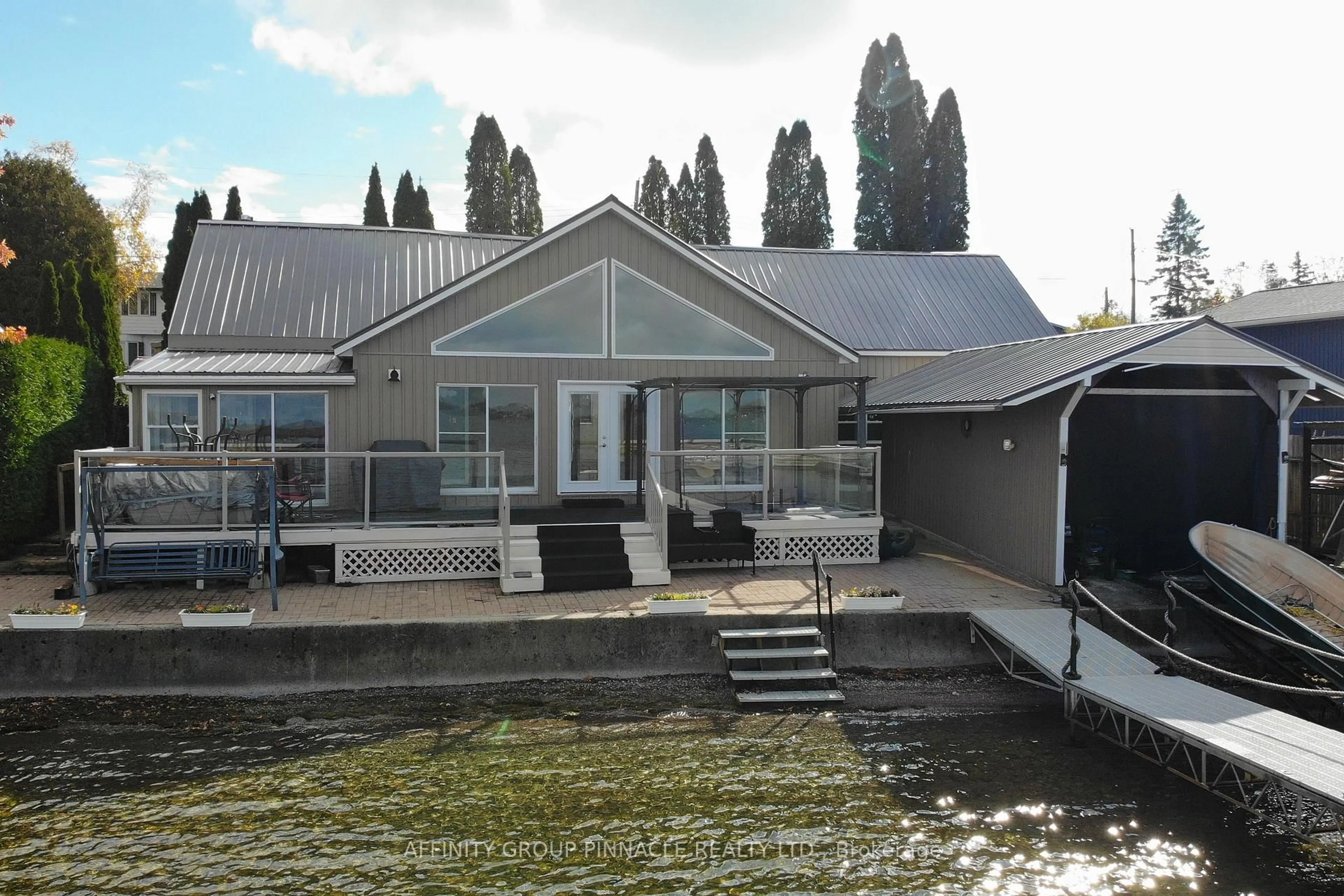 A pic from outside/outdoor area/front of a property/back of a property/a pic from drone, unknown for 14 Oriole Rd, Kawartha Lakes Ontario K0M 1N0