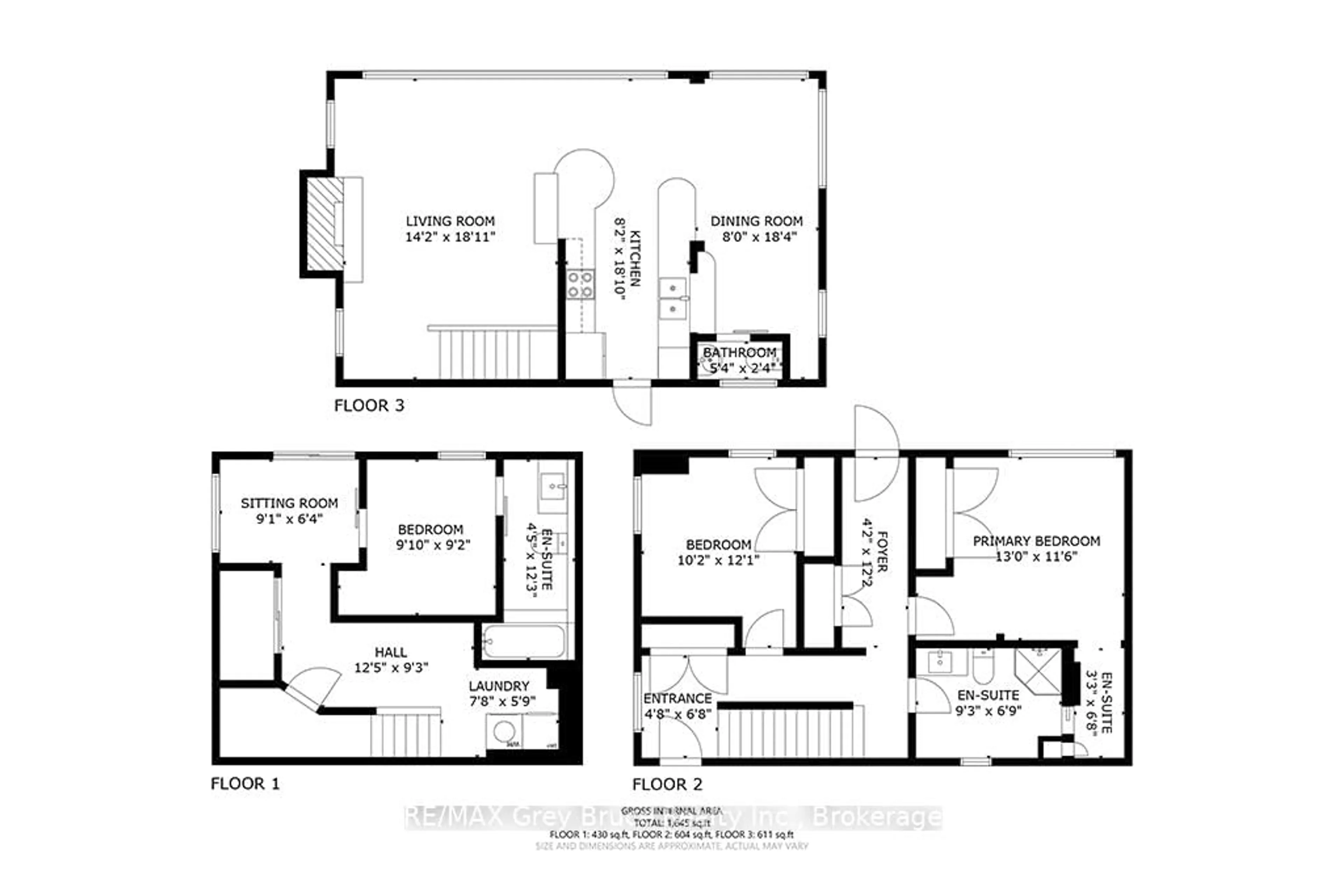 Floor plan for 6 Chetwynd Lane, Northern Bruce Peninsula Ontario N0H 1W0