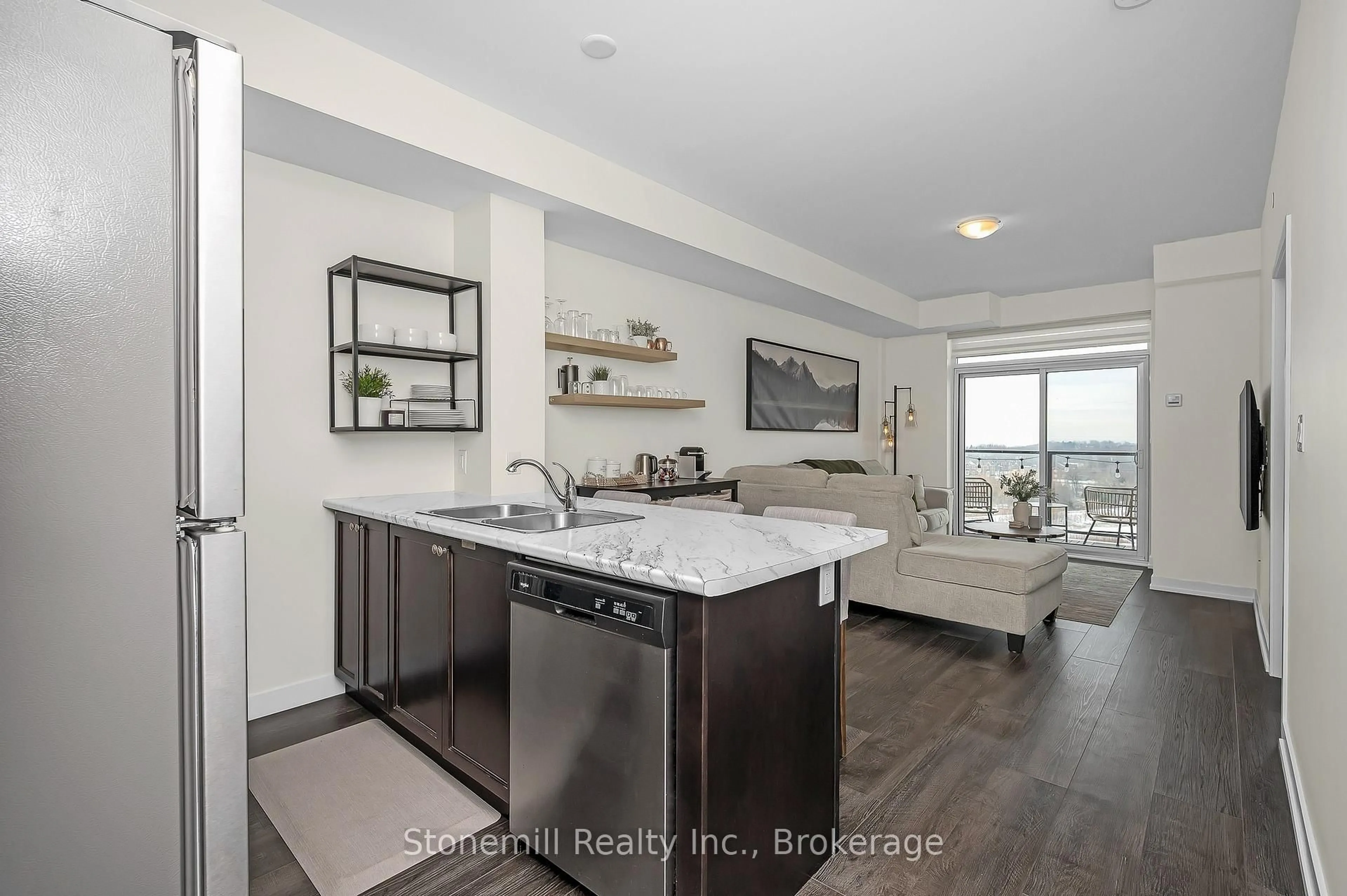 Open concept kitchen, unknown for 450 Dundas St #701, Hamilton Ontario L8B 1Z2