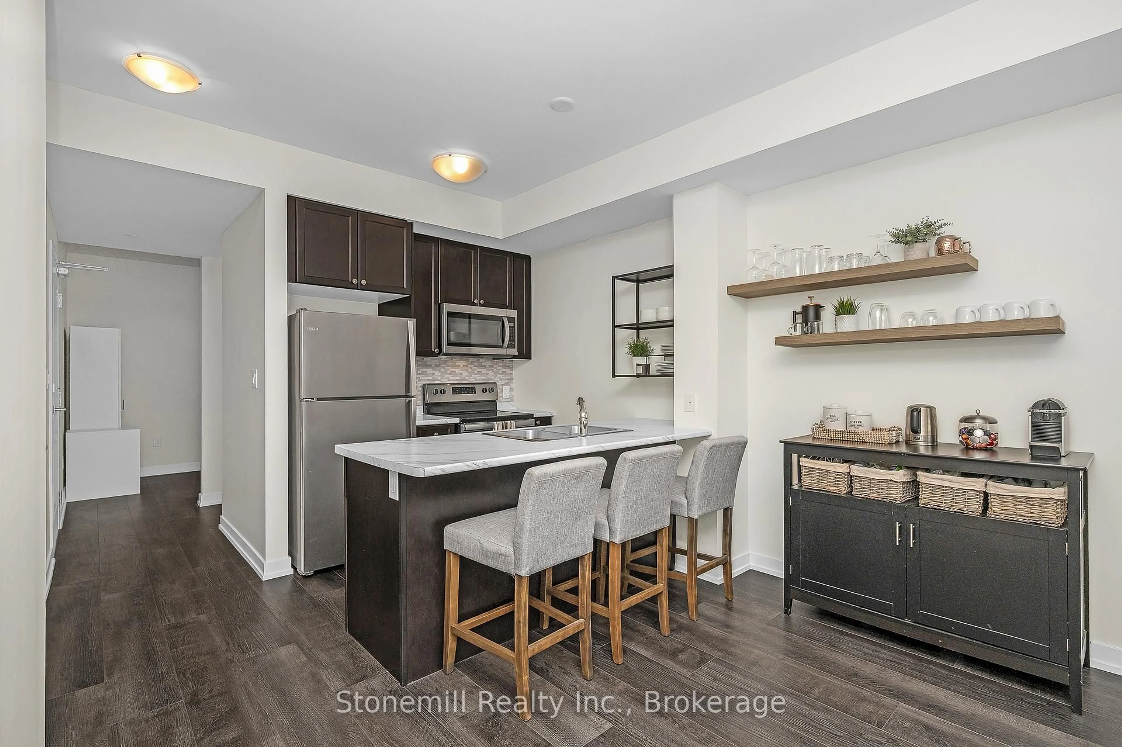 Open concept kitchen, unknown for 450 Dundas St #701, Hamilton Ontario L8B 1Z2