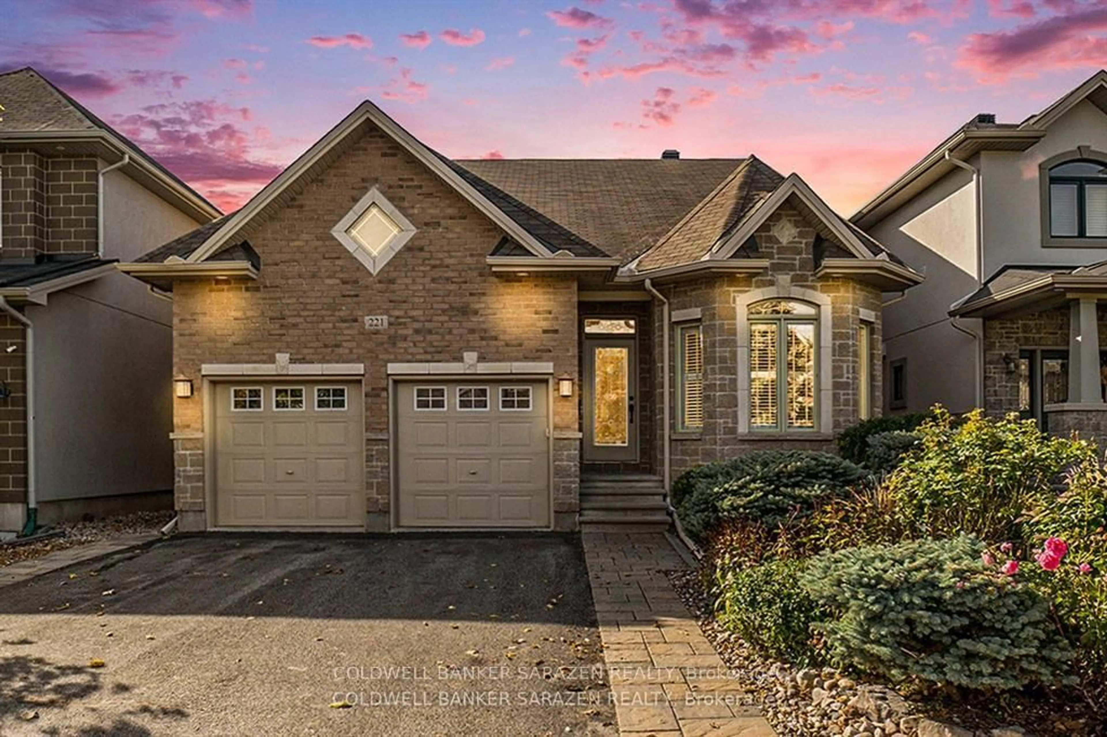 Home with brick exterior material, street for 221 Madhu Cres, Ottawa Ontario K2C 4J2