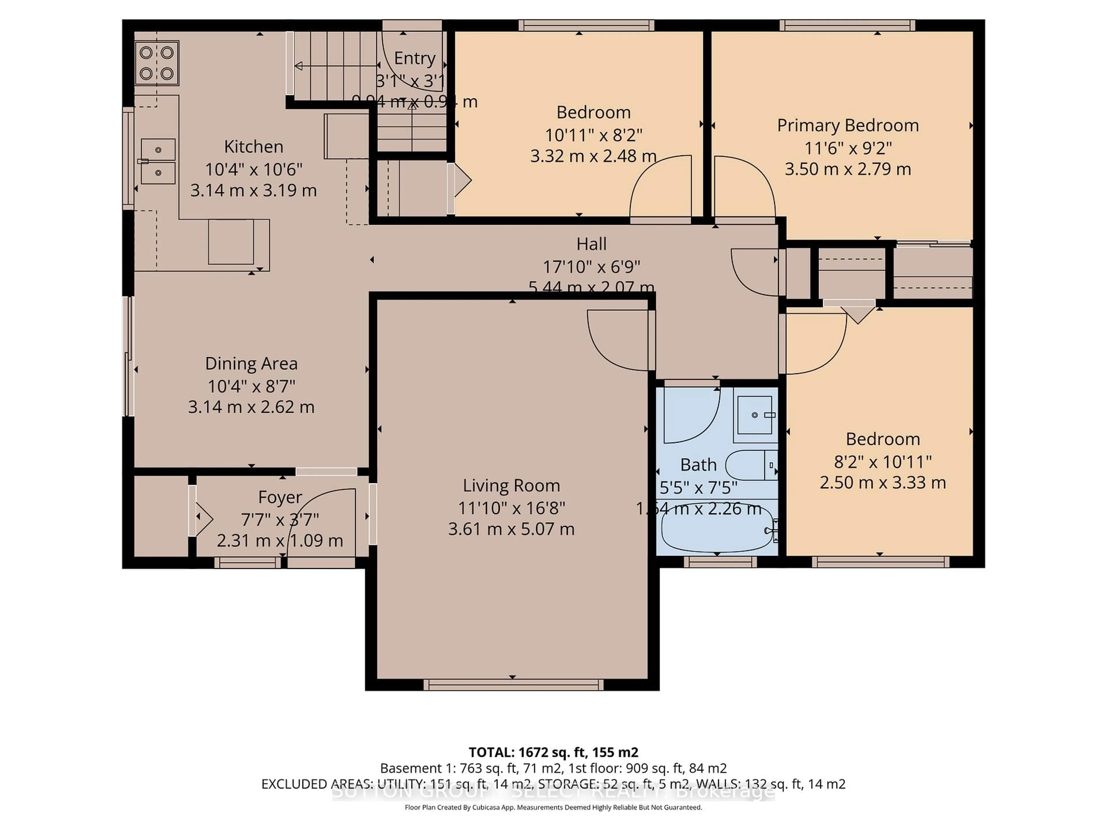 Floor plan for 480 PALMTREE Ave, London North Ontario N6H 3P6
