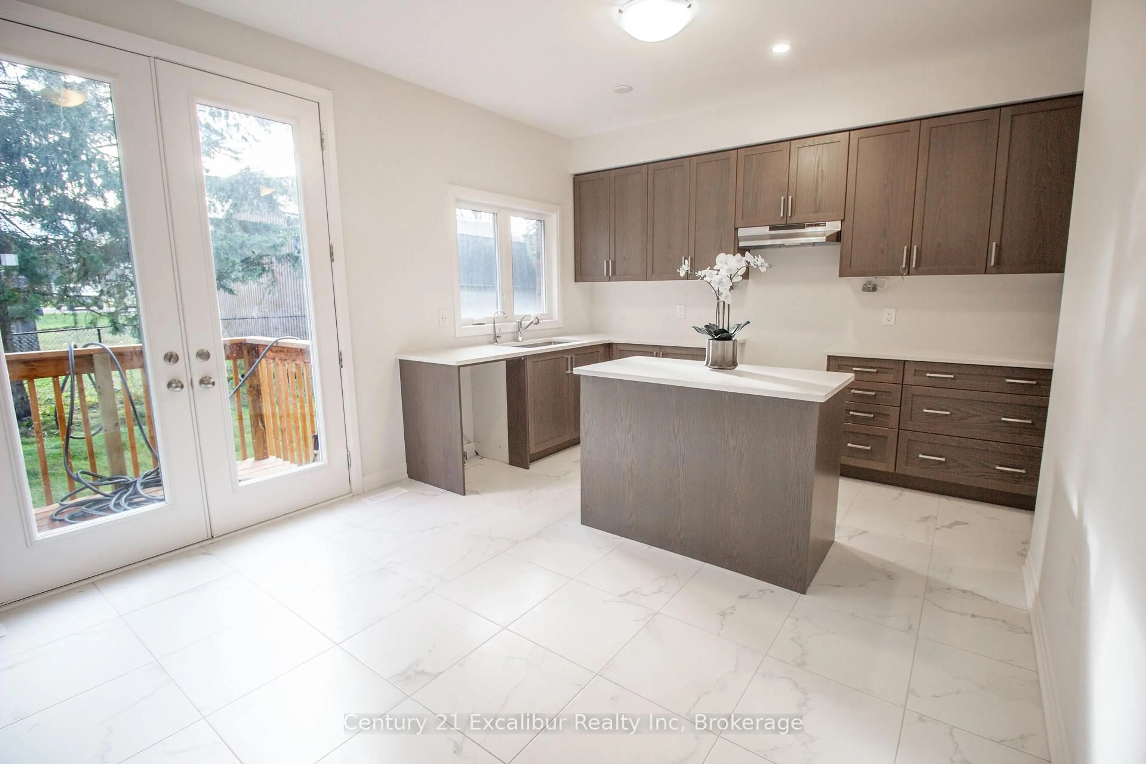 Open concept kitchen, ceramic/tile floor for 225 Dingman St, Wellington North Ontario N0G 1A0